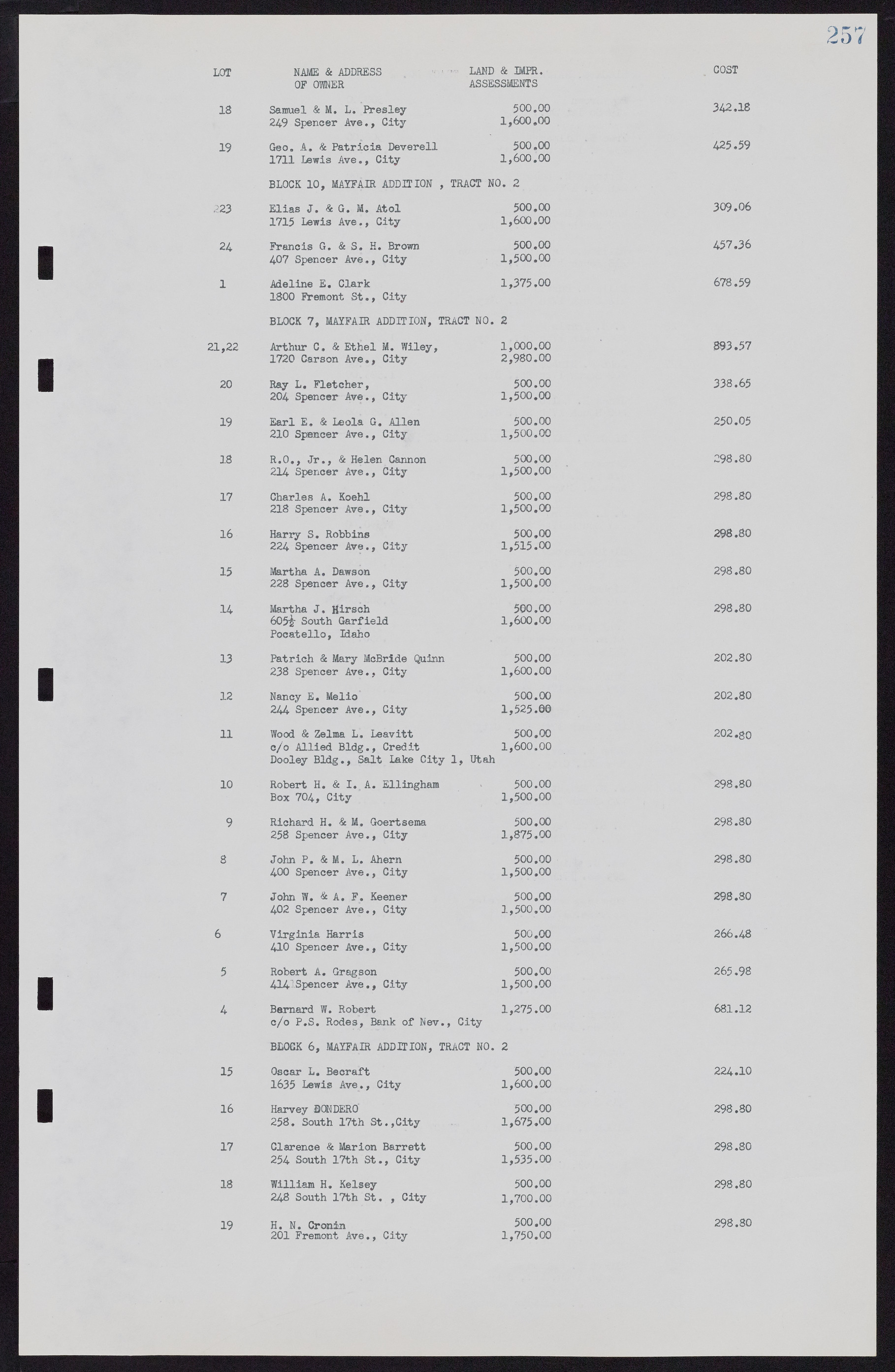 Las Vegas City Commission Minutes, November 7, 1949 to May 21, 1952, lvc000007-269