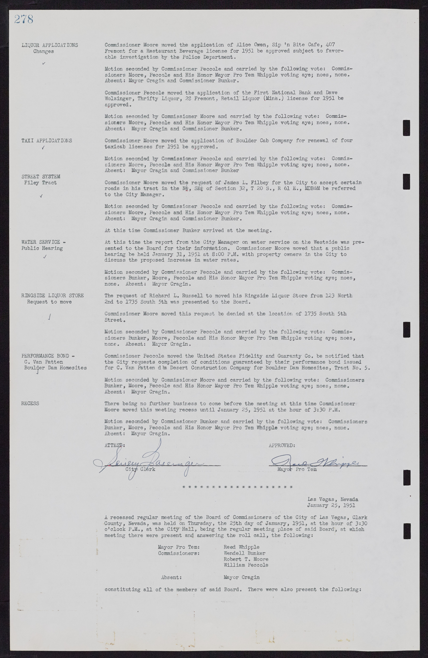 Las Vegas City Commission Minutes, November 7, 1949 to May 21, 1952, lvc000007-290