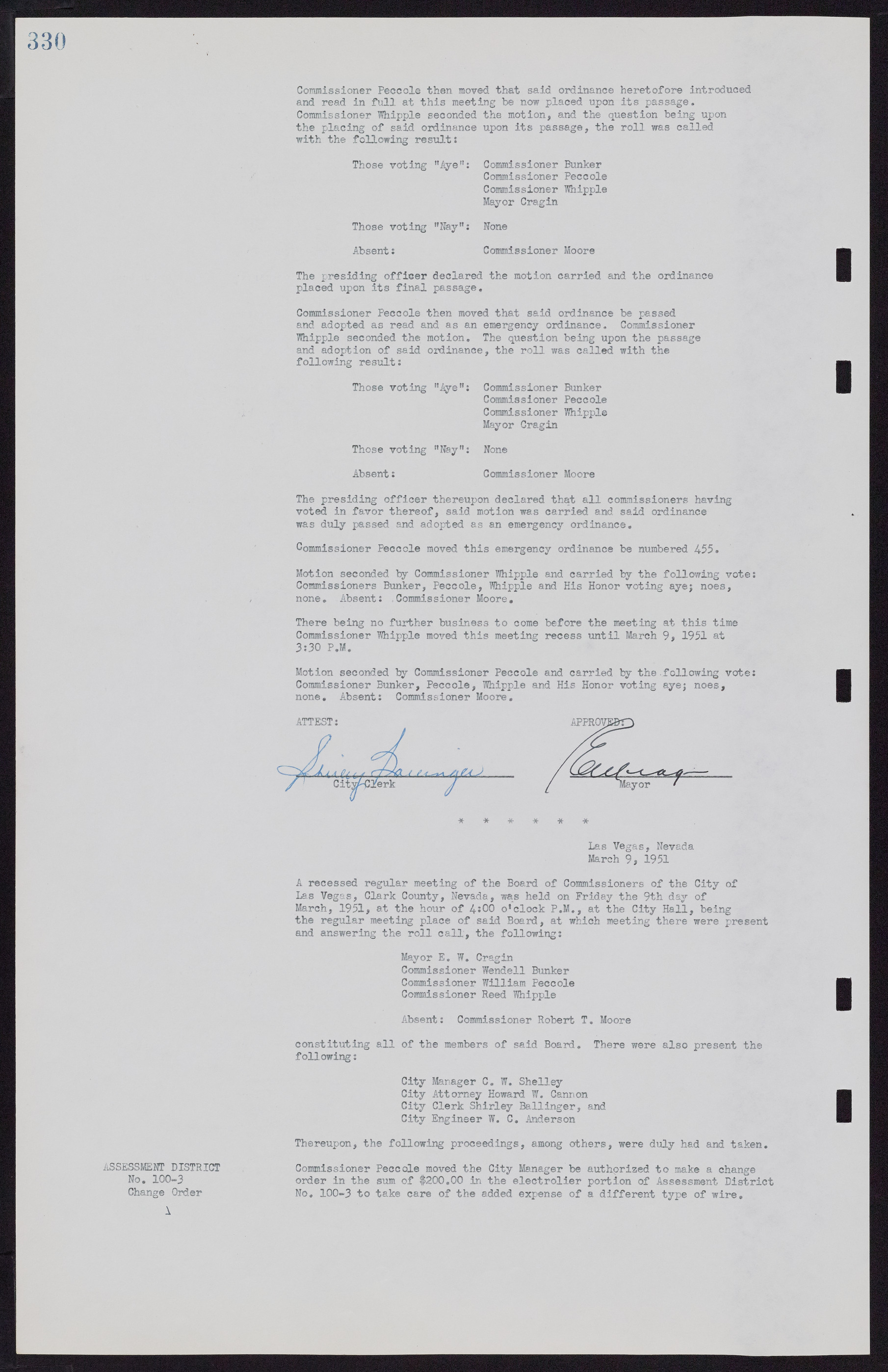 Las Vegas City Commission Minutes, November 7, 1949 to May 21, 1952, lvc000007-342