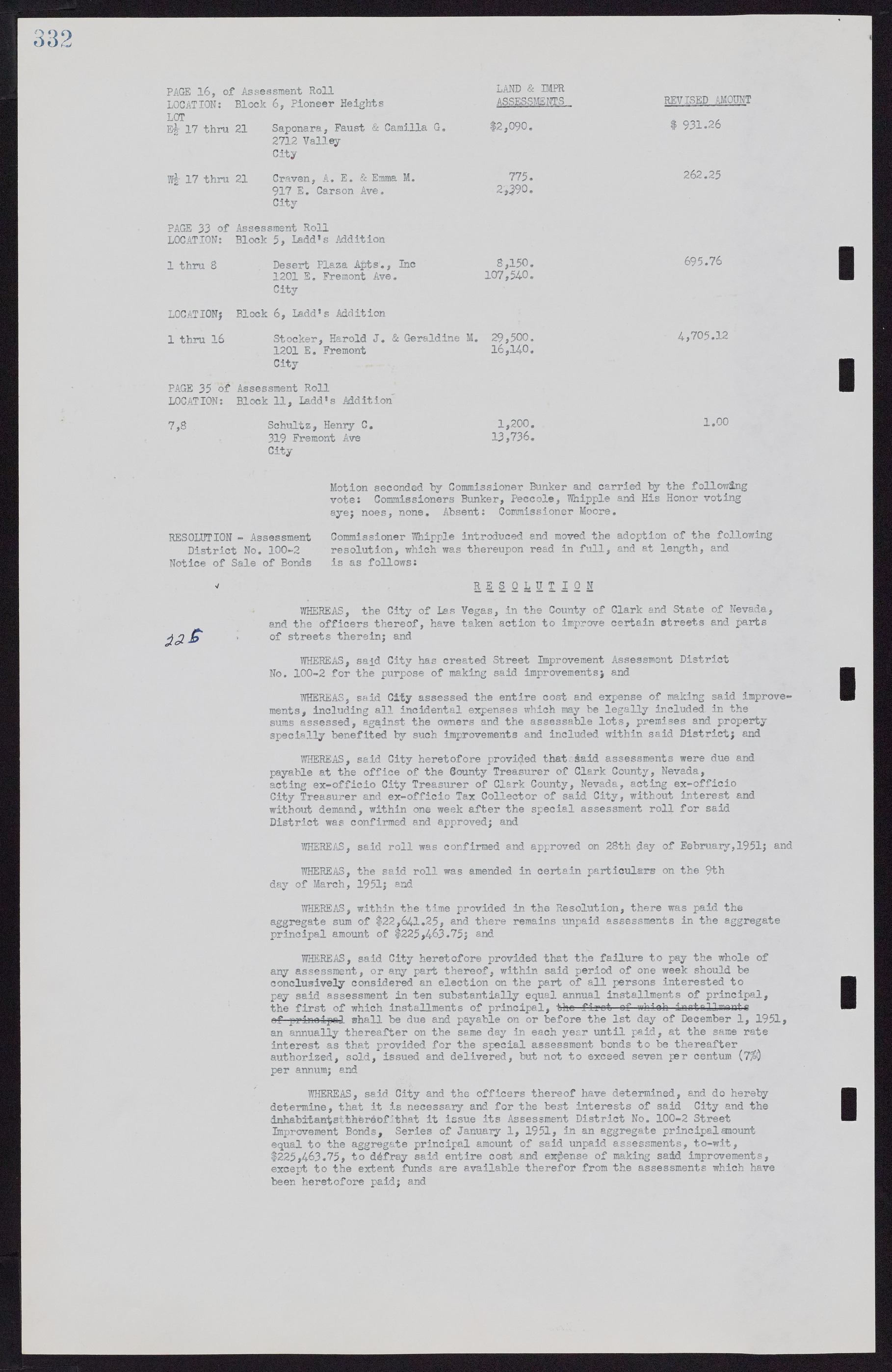 Las Vegas City Commission Minutes, November 7, 1949 to May 21, 1952, lvc000007-344