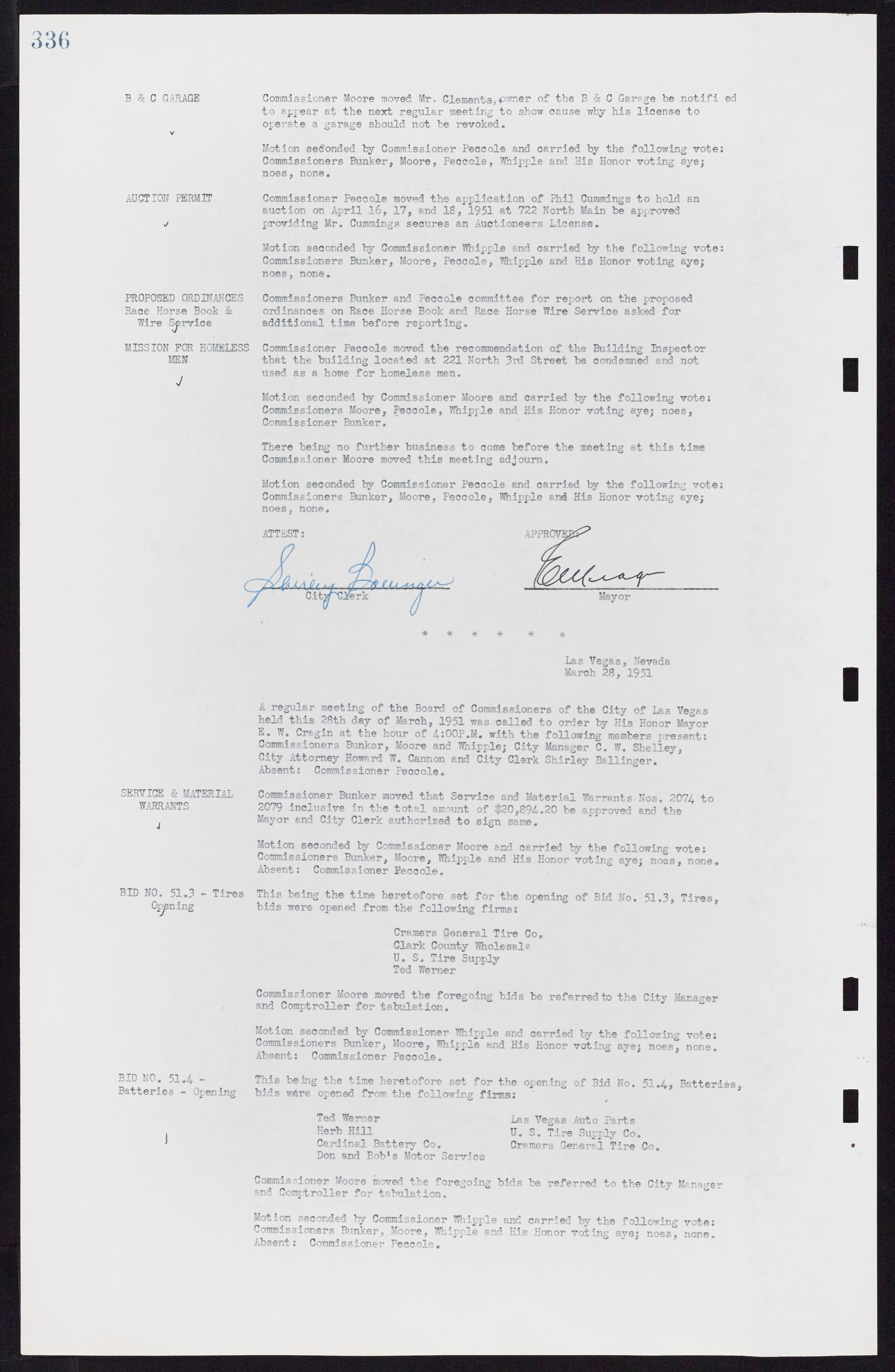 Las Vegas City Commission Minutes, November 7, 1949 to May 21, 1952, lvc000007-348