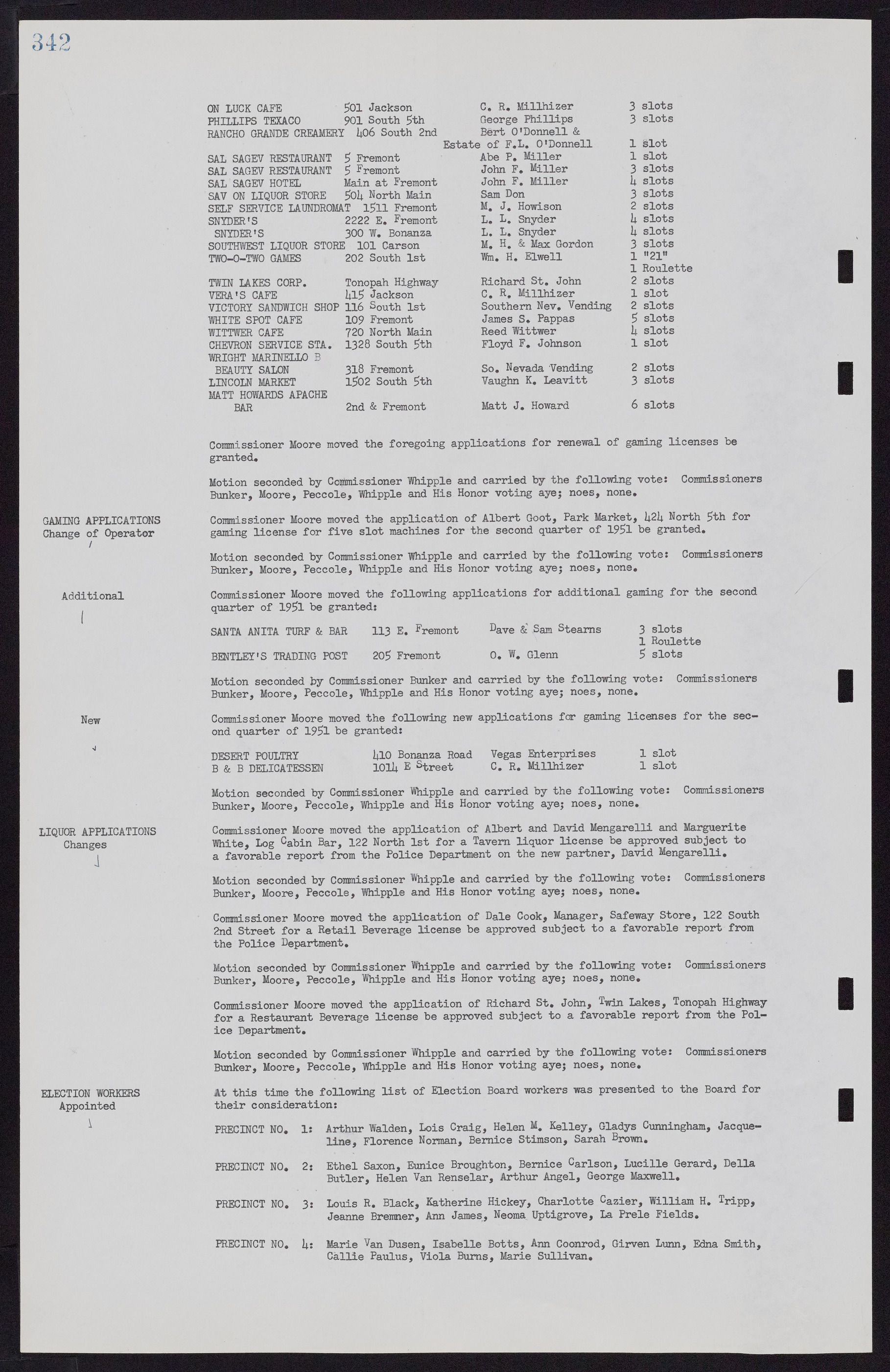Las Vegas City Commission Minutes, November 7, 1949 to May 21, 1952, lvc000007-354