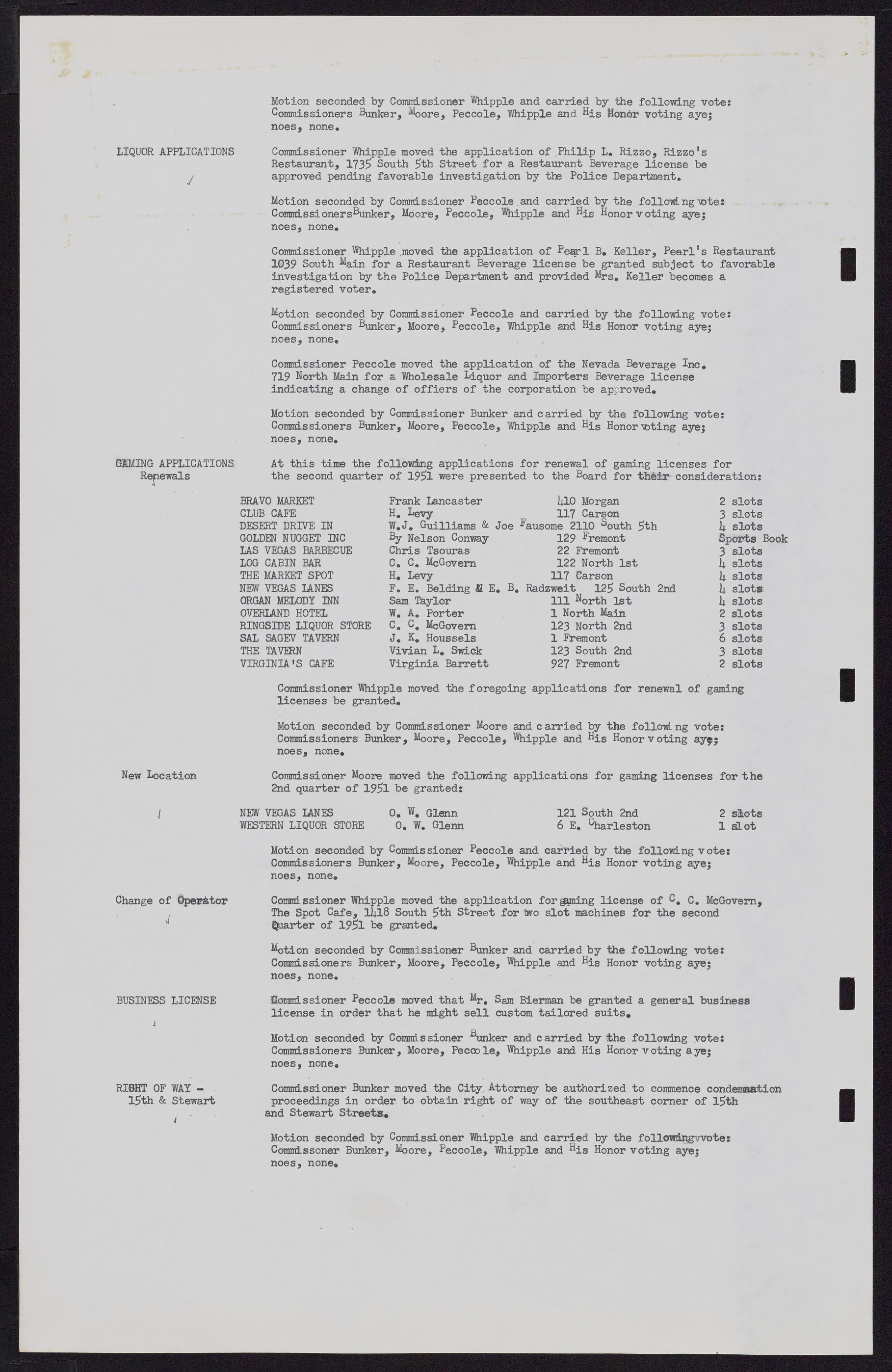 Las Vegas City Commission Minutes, November 7, 1949 to May 21, 1952, lvc000007-358