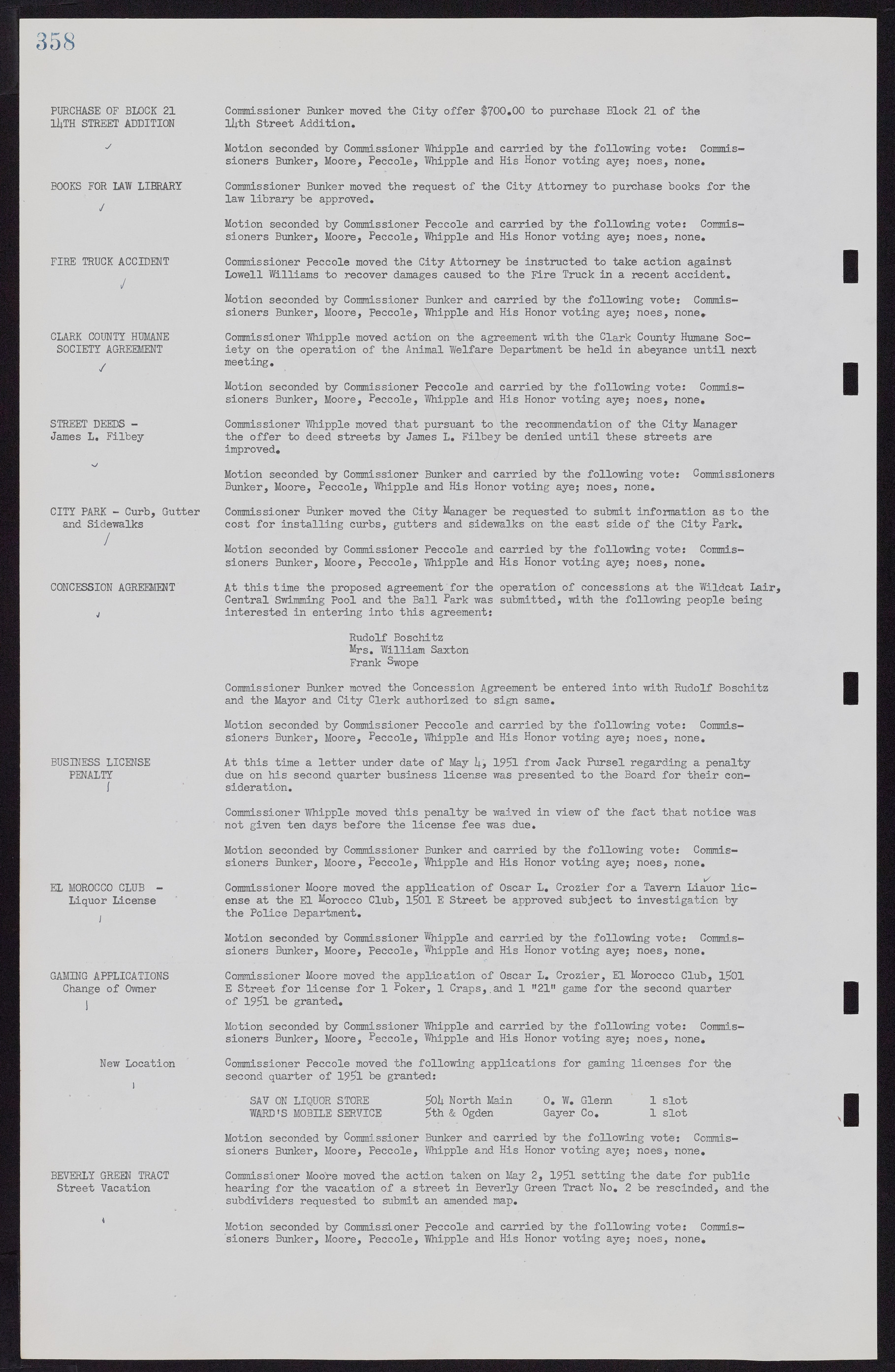 Las Vegas City Commission Minutes, November 7, 1949 to May 21, 1952, lvc000007-370