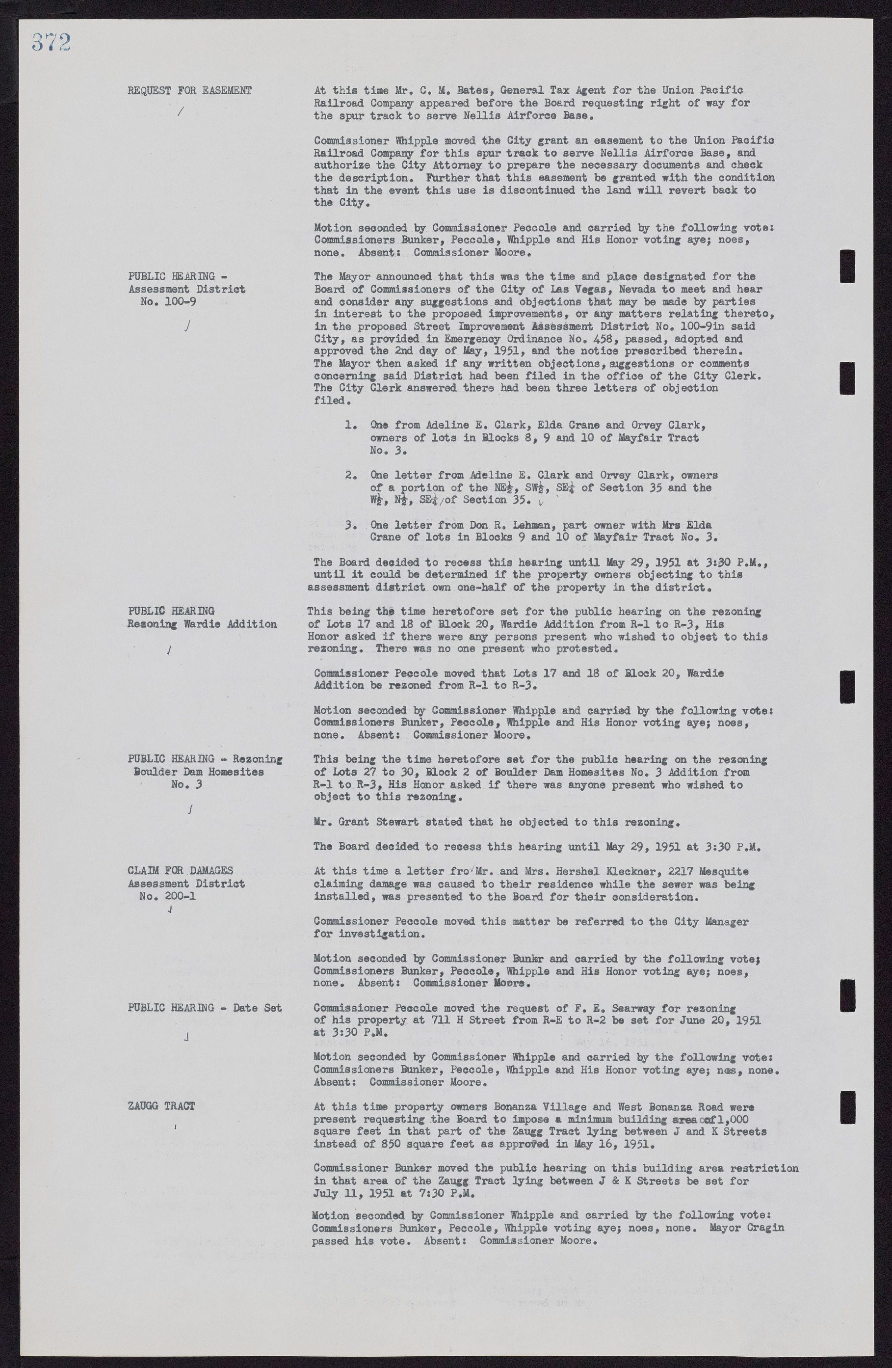 Las Vegas City Commission Minutes, November 7, 1949 to May 21, 1952, lvc000007-384