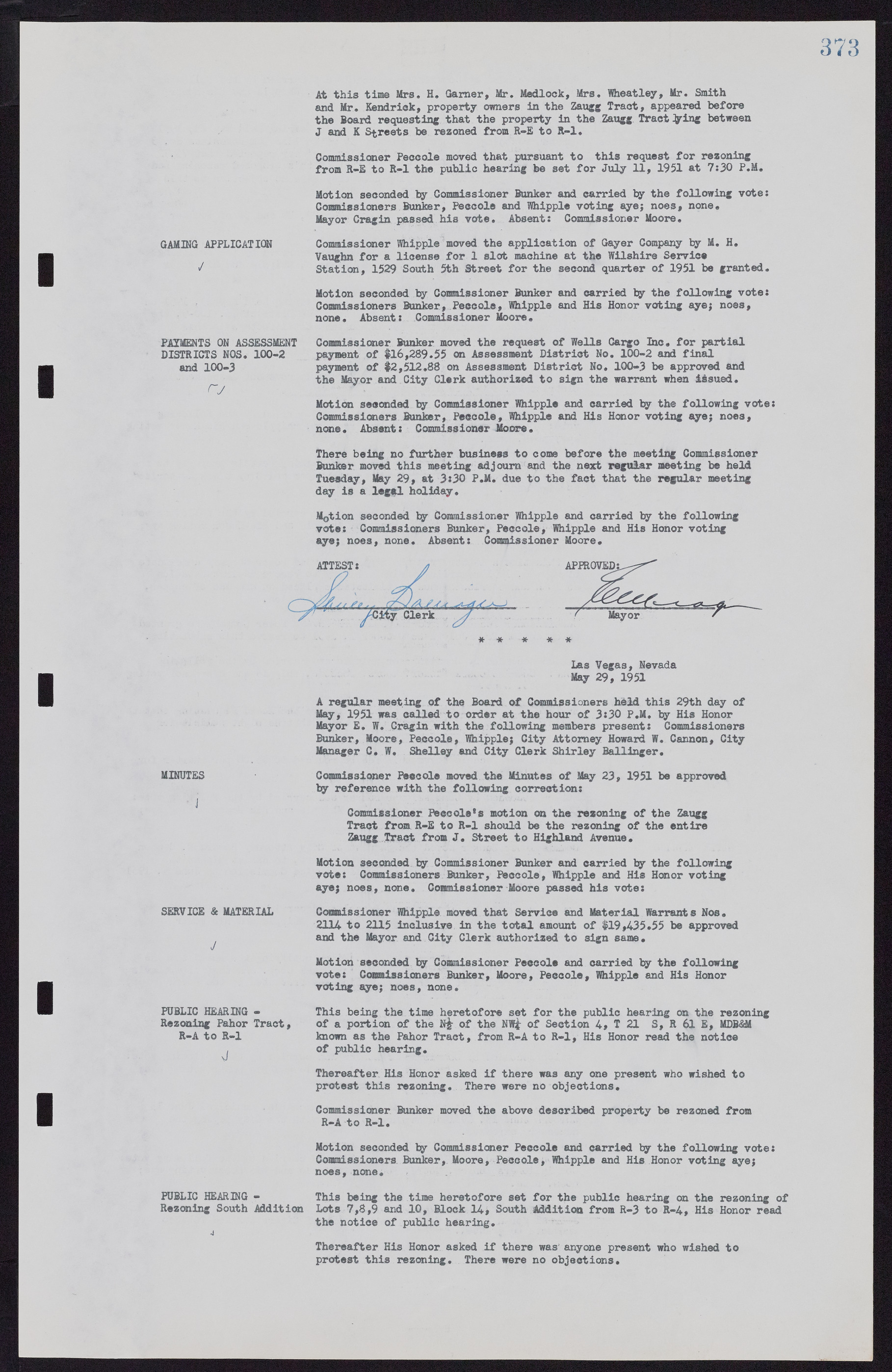 Las Vegas City Commission Minutes, November 7, 1949 to May 21, 1952, lvc000007-385