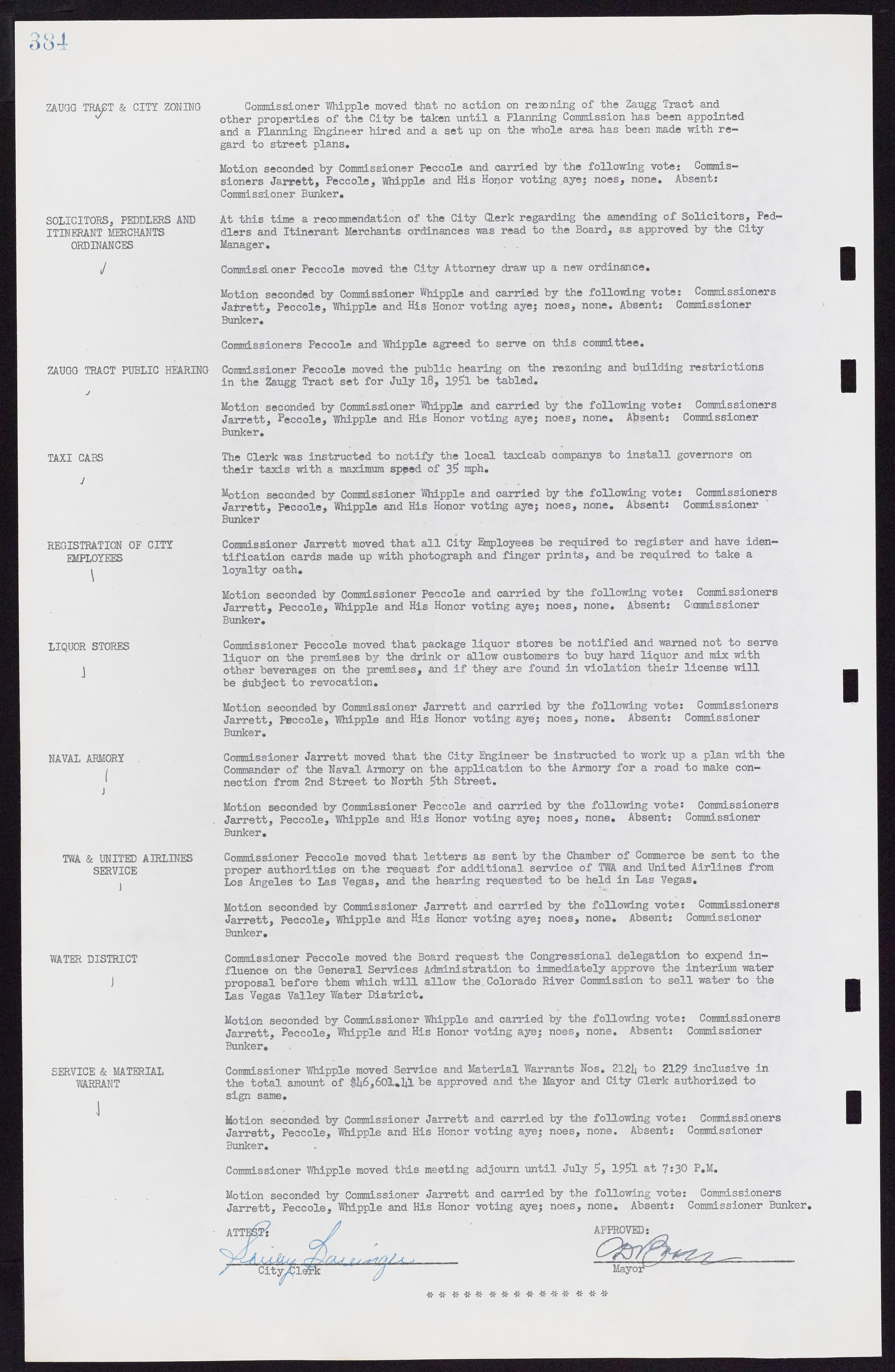 Las Vegas City Commission Minutes, November 7, 1949 to May 21, 1952, lvc000007-396