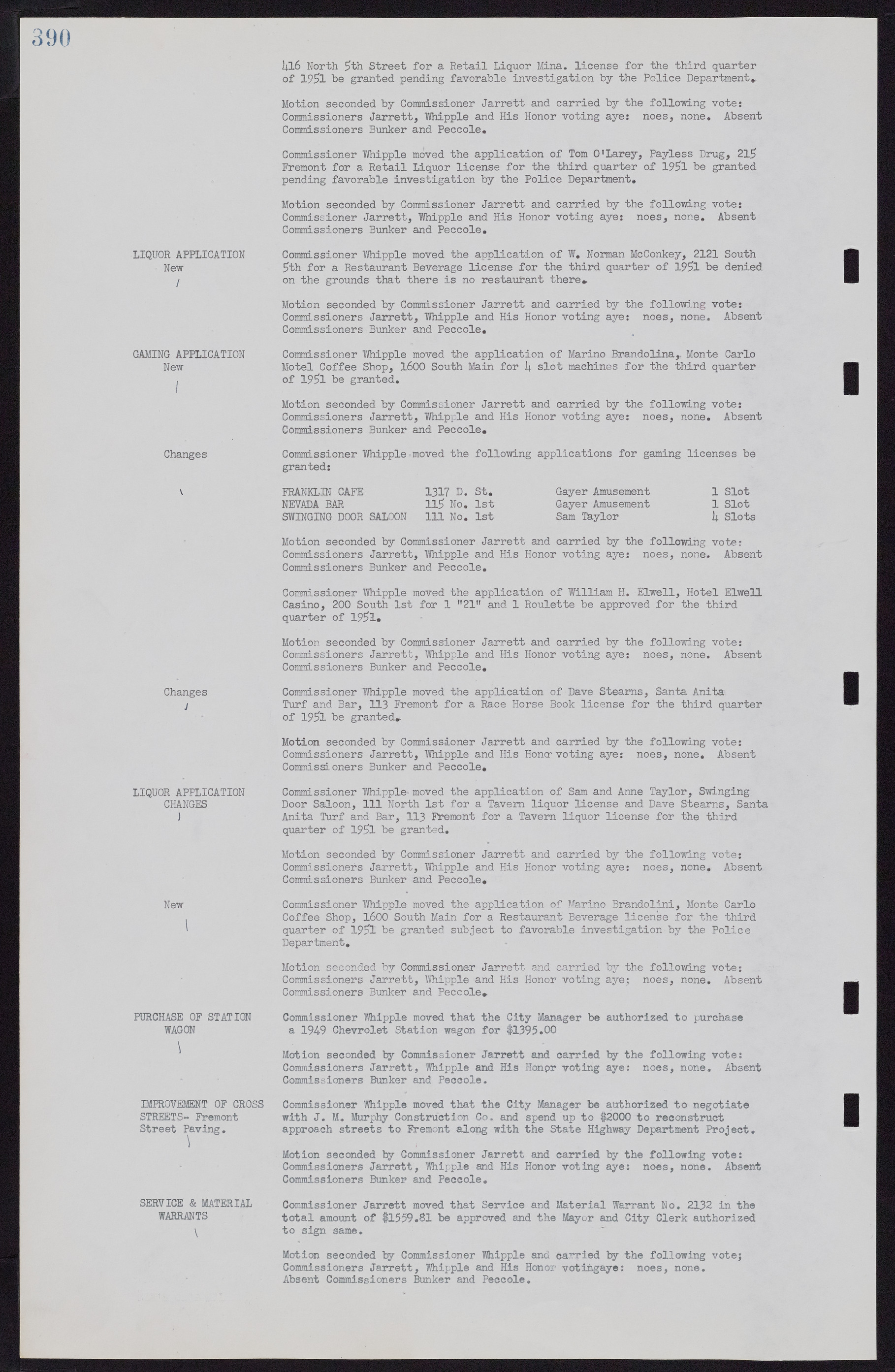 Las Vegas City Commission Minutes, November 7, 1949 to May 21, 1952, lvc000007-402