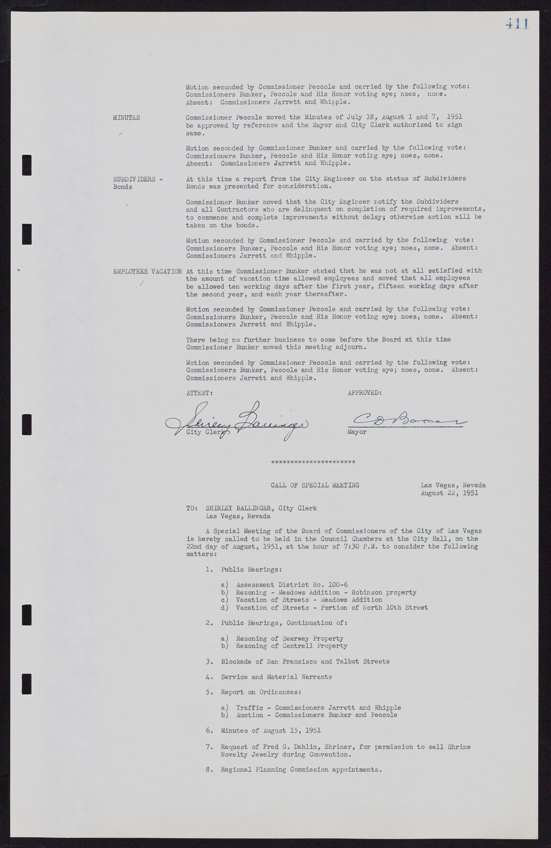 Las Vegas City Commission Minutes, November 7, 1949 to May 21, 1952, lvc000007-427