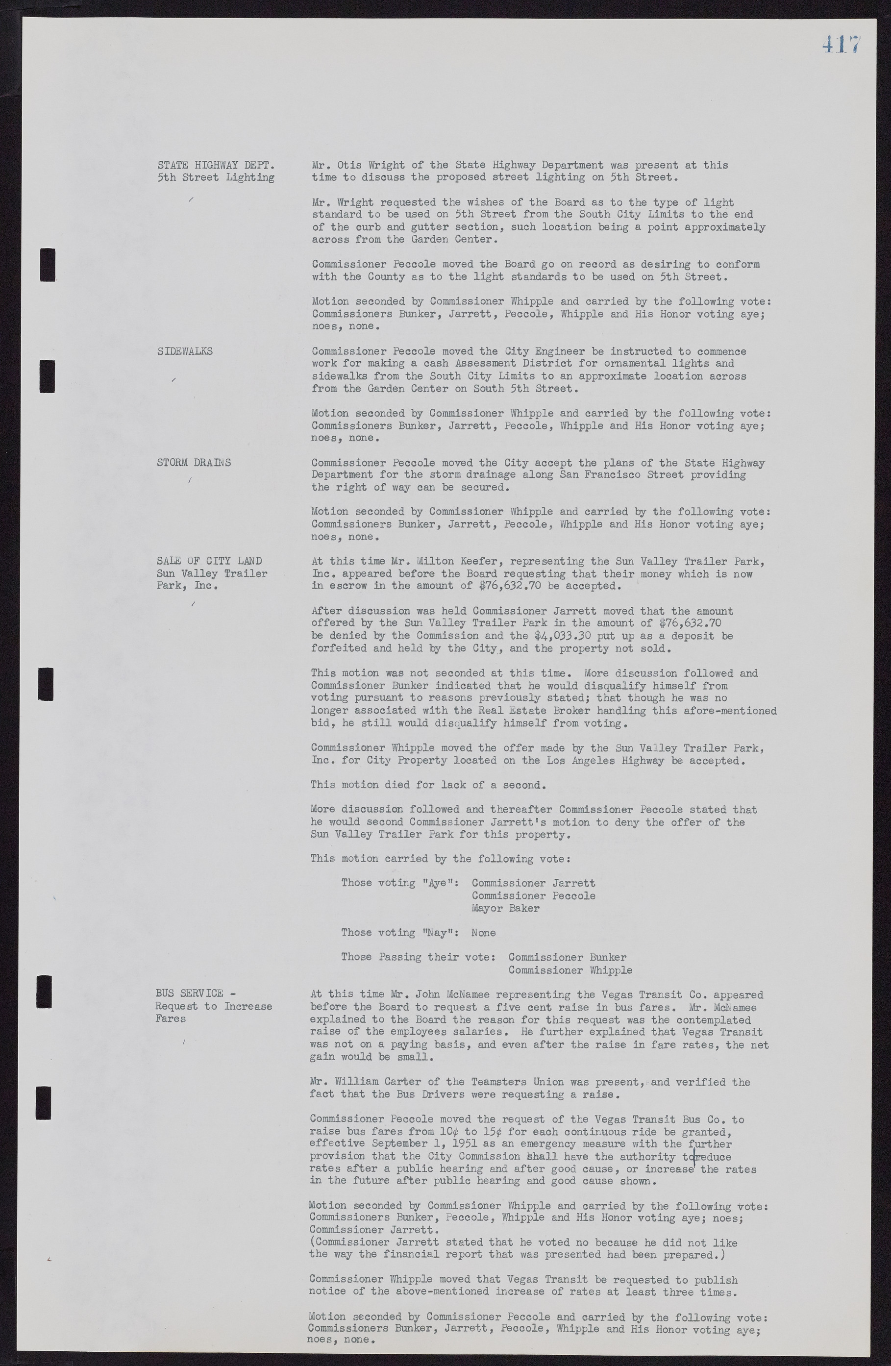 Las Vegas City Commission Minutes, November 7, 1949 to May 21, 1952, lvc000007-433