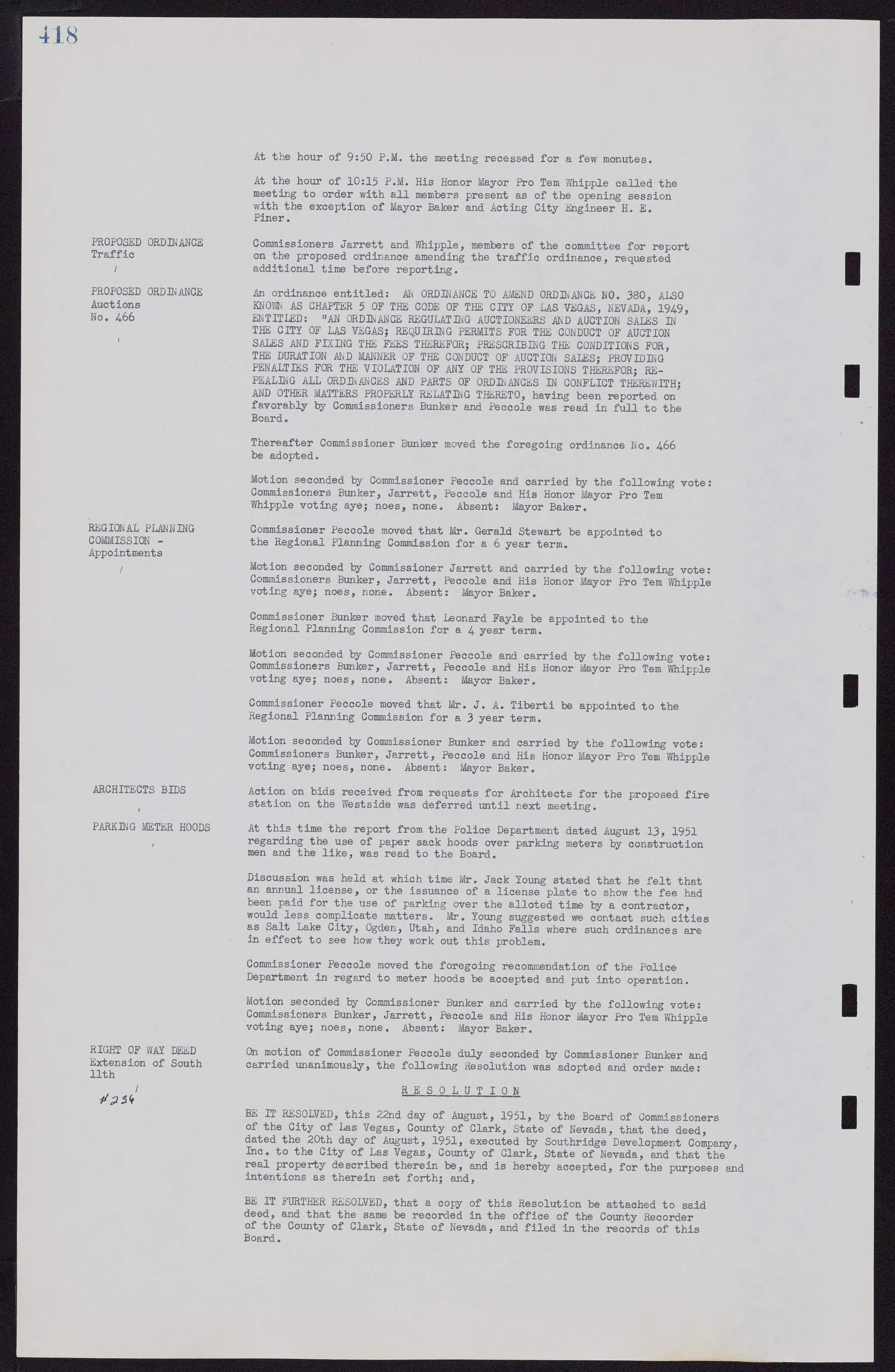 Las Vegas City Commission Minutes, November 7, 1949 to May 21, 1952, lvc000007-434