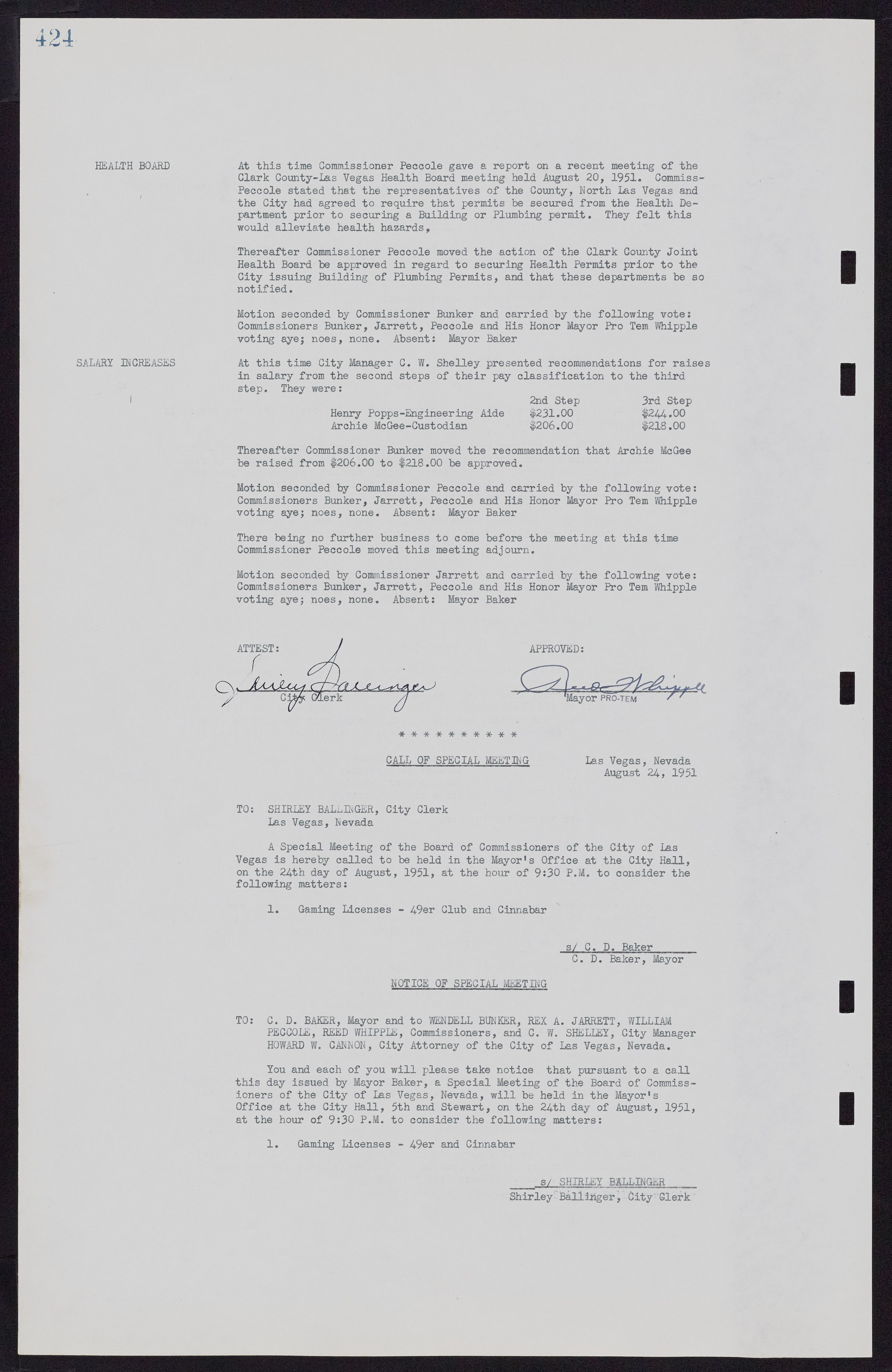 Las Vegas City Commission Minutes, November 7, 1949 to May 21, 1952, lvc000007-440