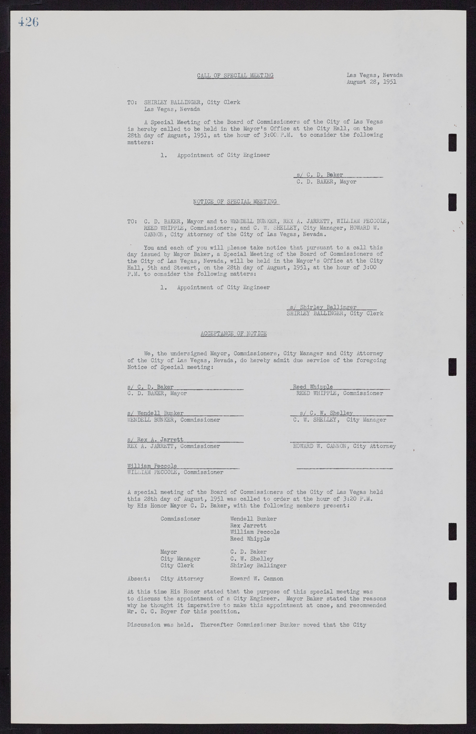 Las Vegas City Commission Minutes, November 7, 1949 to May 21, 1952, lvc000007-442