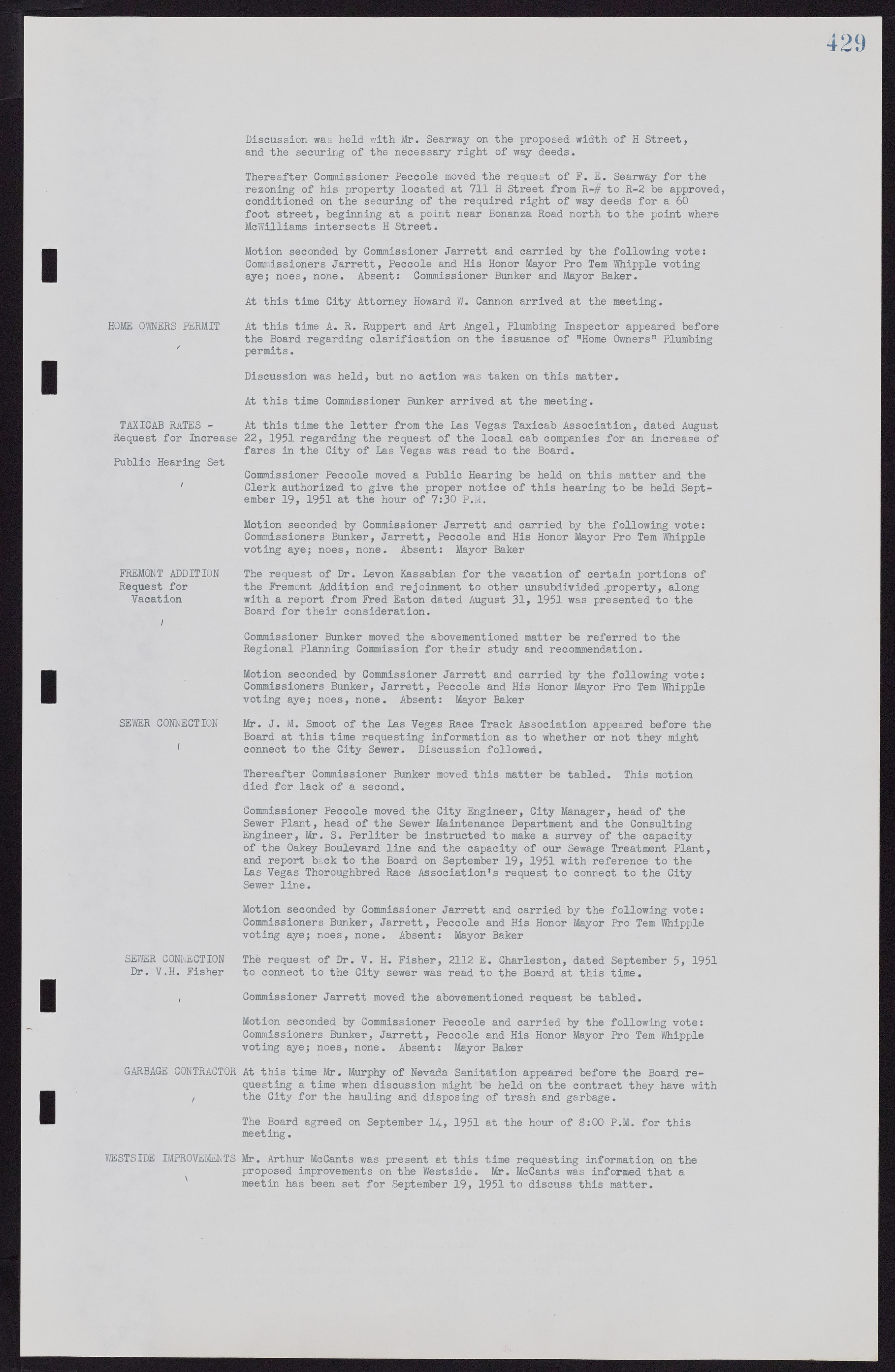 Las Vegas City Commission Minutes, November 7, 1949 to May 21, 1952, lvc000007-445