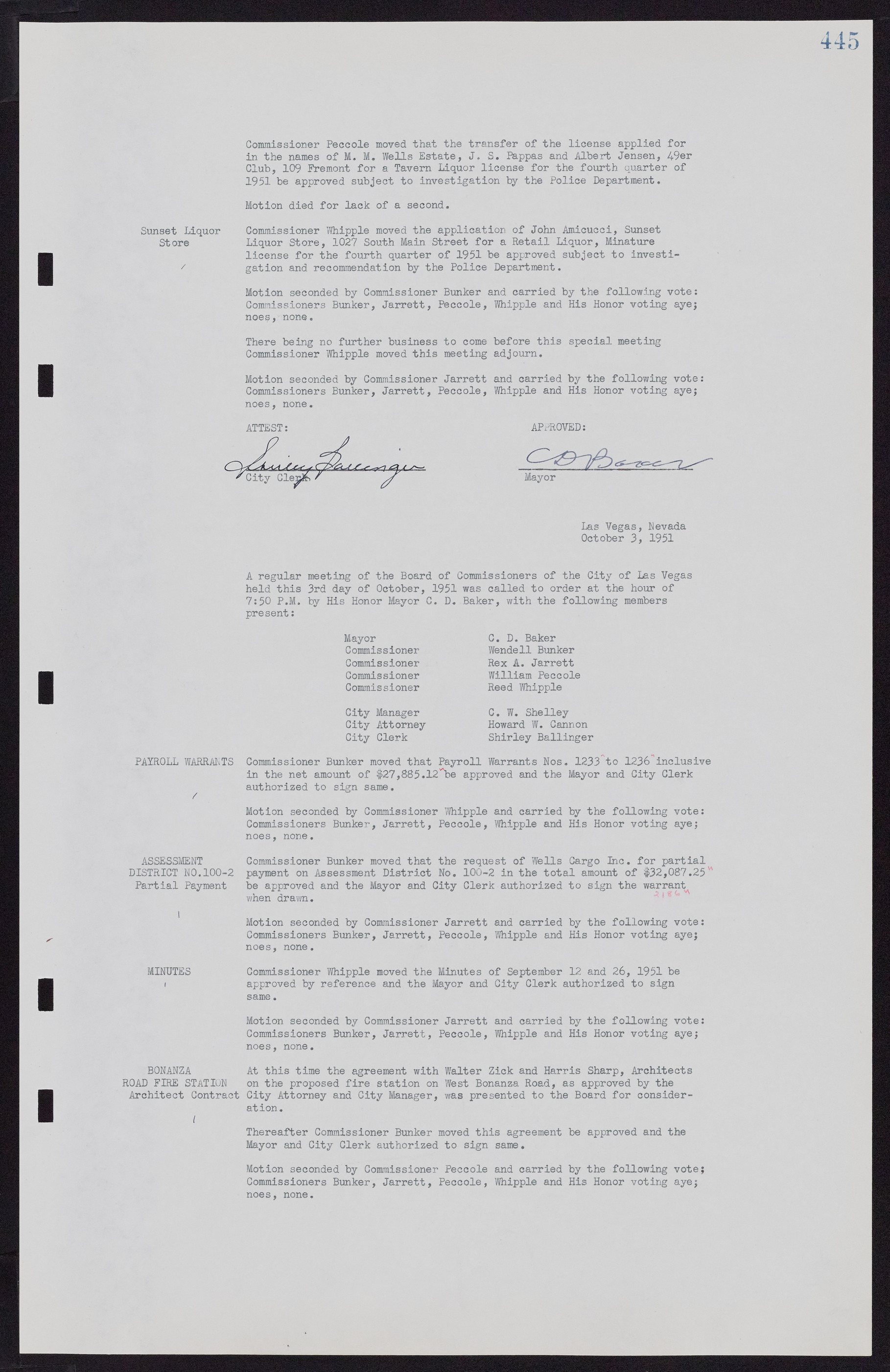 Las Vegas City Commission Minutes, November 7, 1949 to May 21, 1952, lvc000007-461