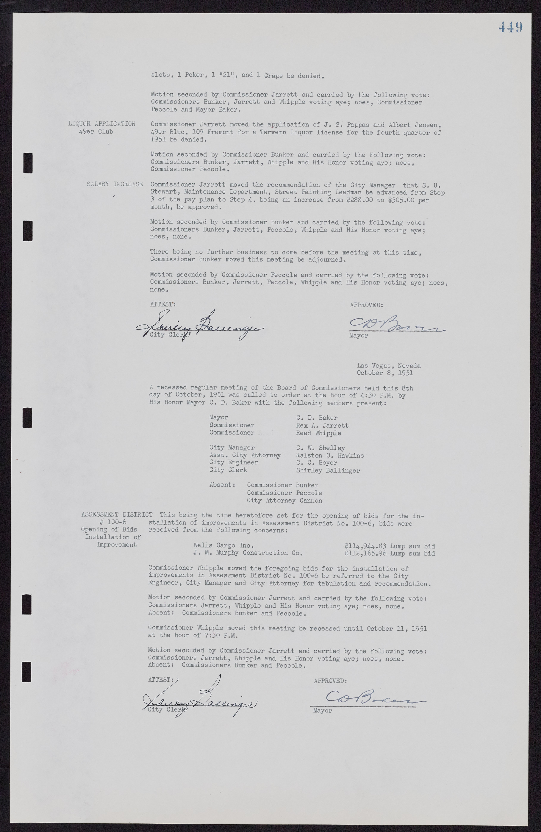 Las Vegas City Commission Minutes, November 7, 1949 to May 21, 1952, lvc000007-465