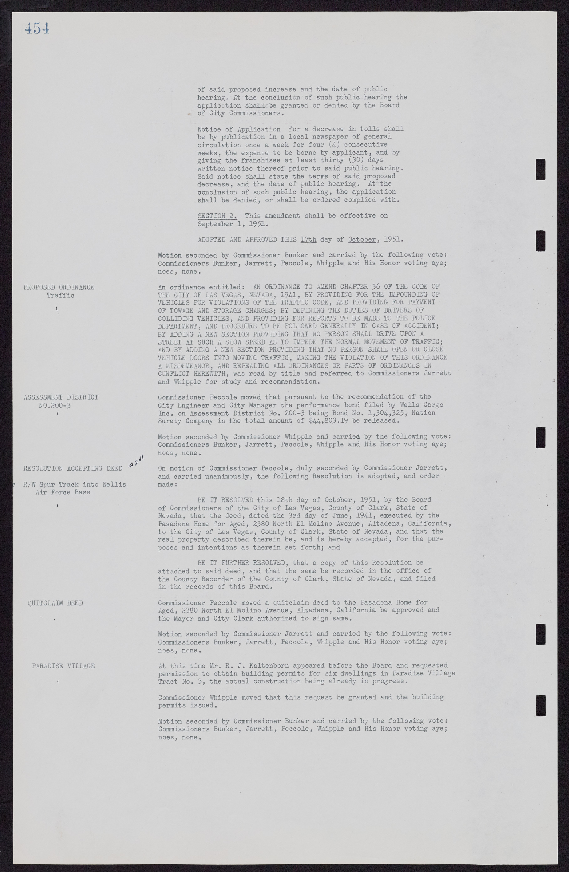 Las Vegas City Commission Minutes, November 7, 1949 to May 21, 1952, lvc000007-470
