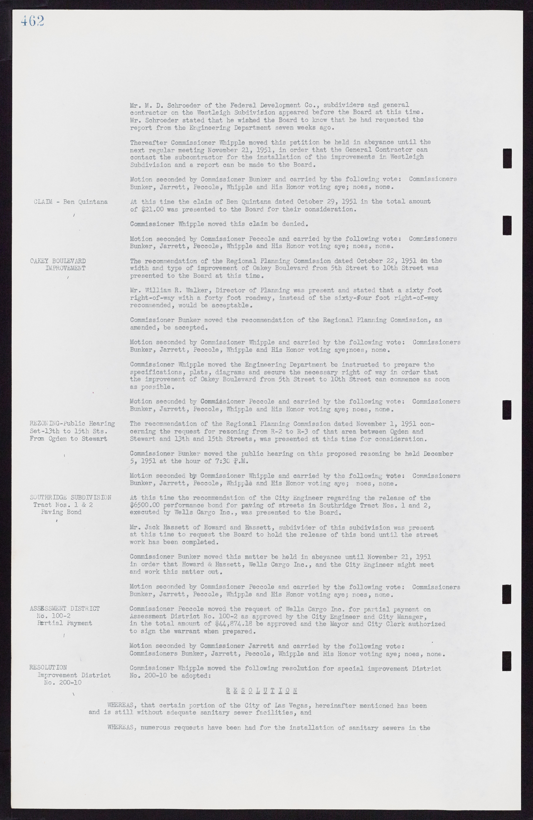 Las Vegas City Commission Minutes, November 7, 1949 to May 21, 1952, lvc000007-478