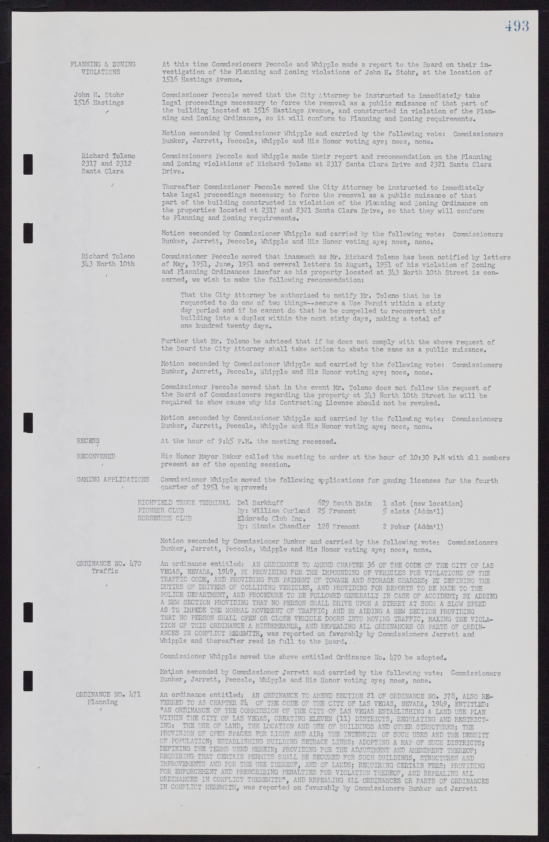 Las Vegas City Commission Minutes, November 7, 1949 to May 21, 1952, lvc000007-509