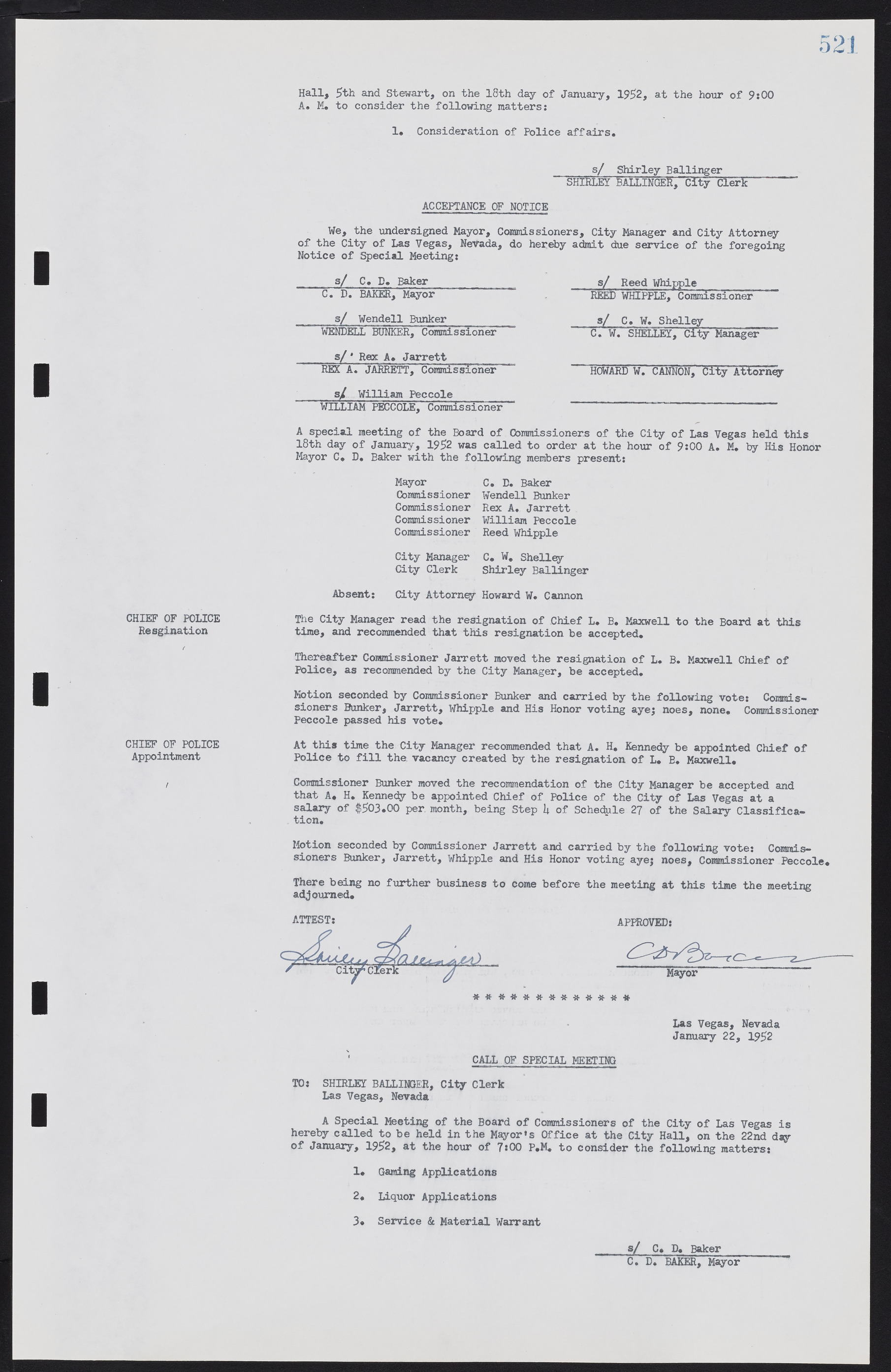 Las Vegas City Commission Minutes, November 7, 1949 to May 21, 1952, lvc000007-539