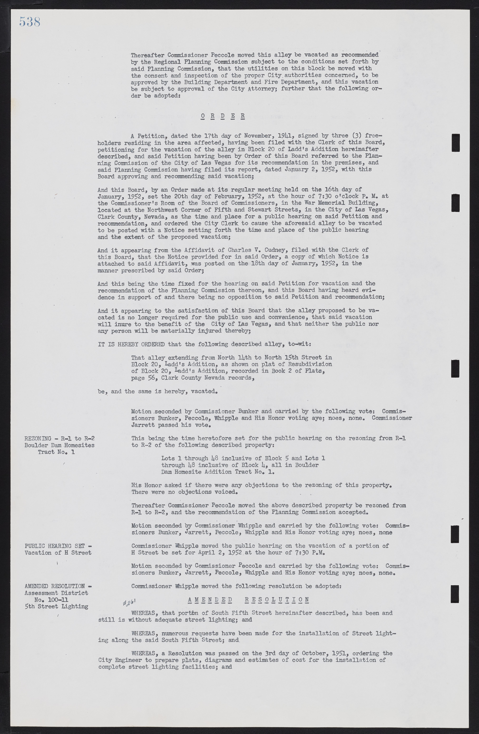 Las Vegas City Commission Minutes, November 7, 1949 to May 21, 1952, lvc000007-556