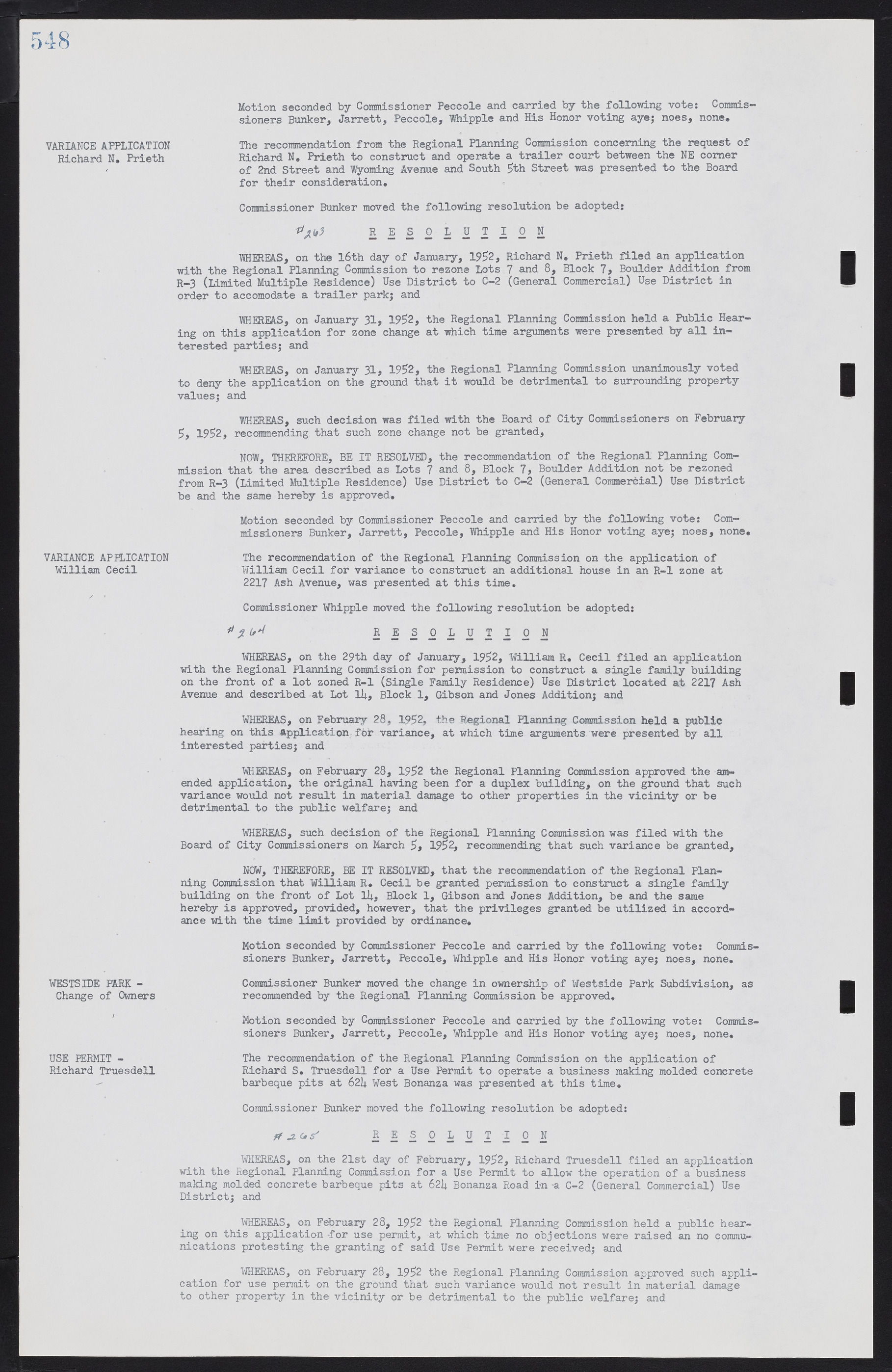 Las Vegas City Commission Minutes, November 7, 1949 to May 21, 1952, lvc000007-566