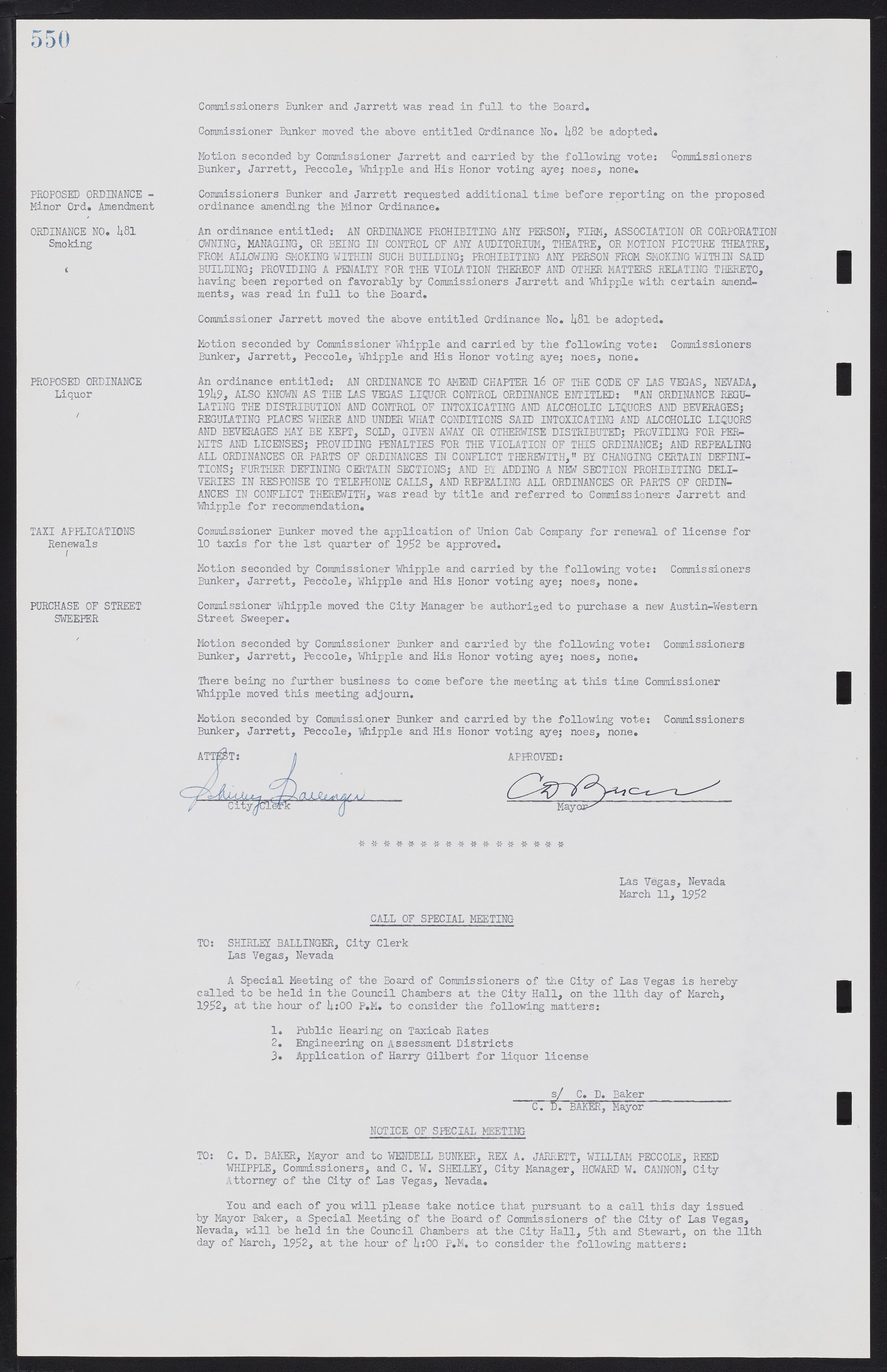 Las Vegas City Commission Minutes, November 7, 1949 to May 21, 1952, lvc000007-568