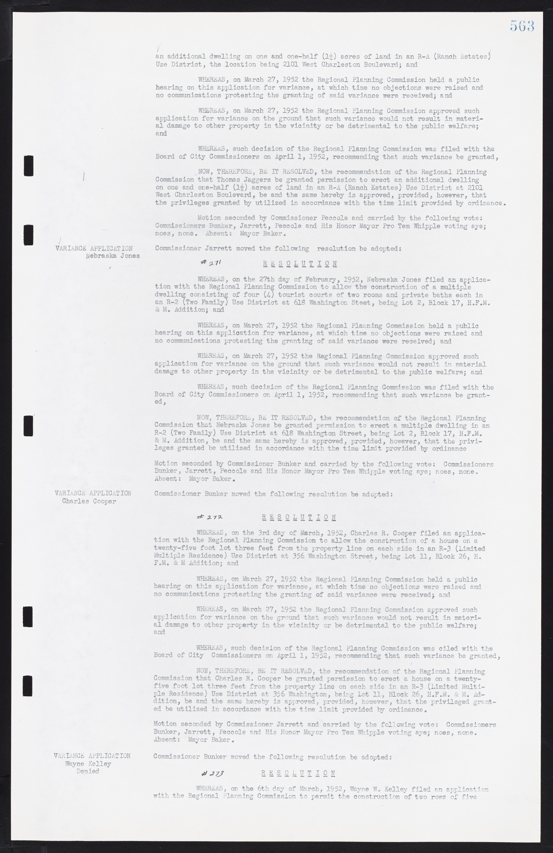 Las Vegas City Commission Minutes, November 7, 1949 to May 21, 1952, lvc000007-581