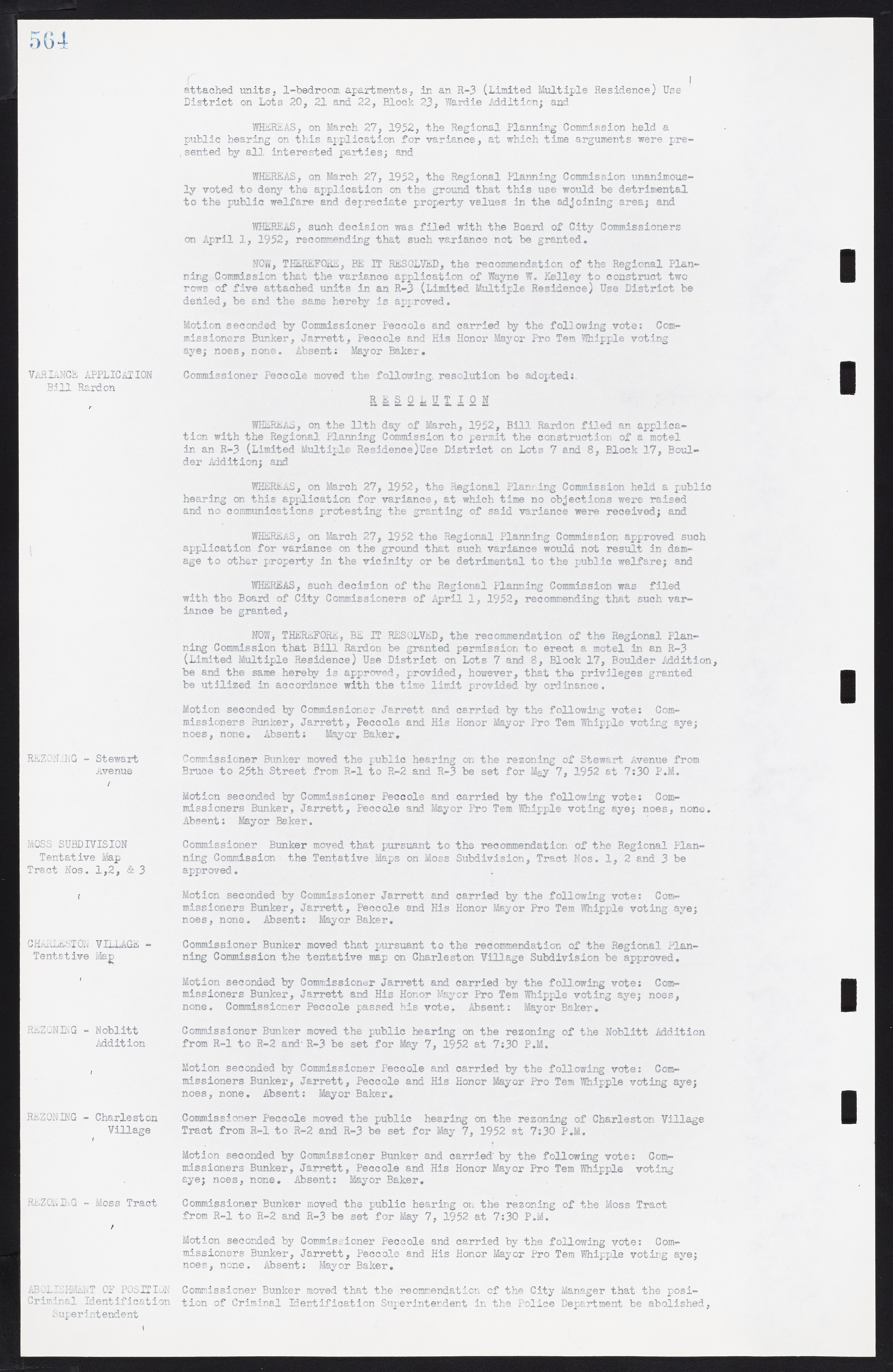 Las Vegas City Commission Minutes, November 7, 1949 to May 21, 1952, lvc000007-582