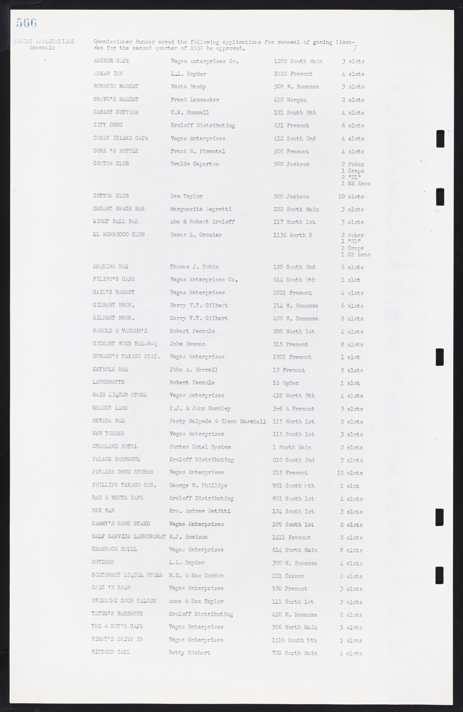 Las Vegas City Commission Minutes, November 7, 1949 to May 21, 1952, lvc000007-584