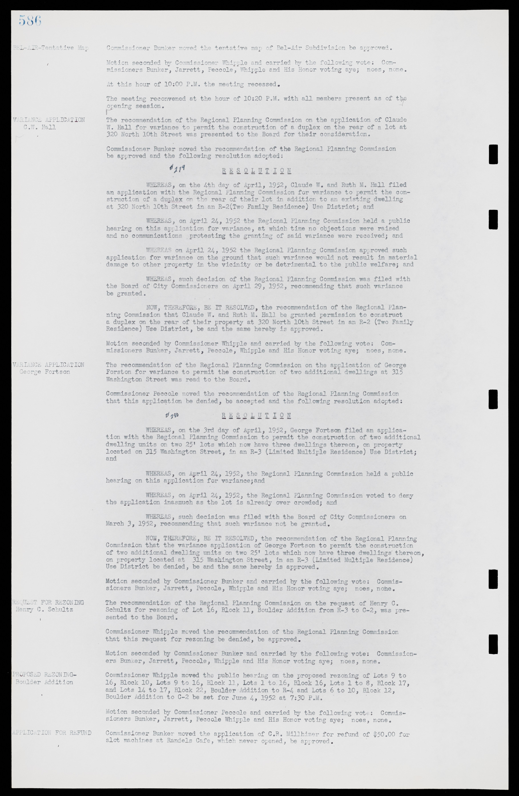 Las Vegas City Commission Minutes, November 7, 1949 to May 21, 1952, lvc000007-604