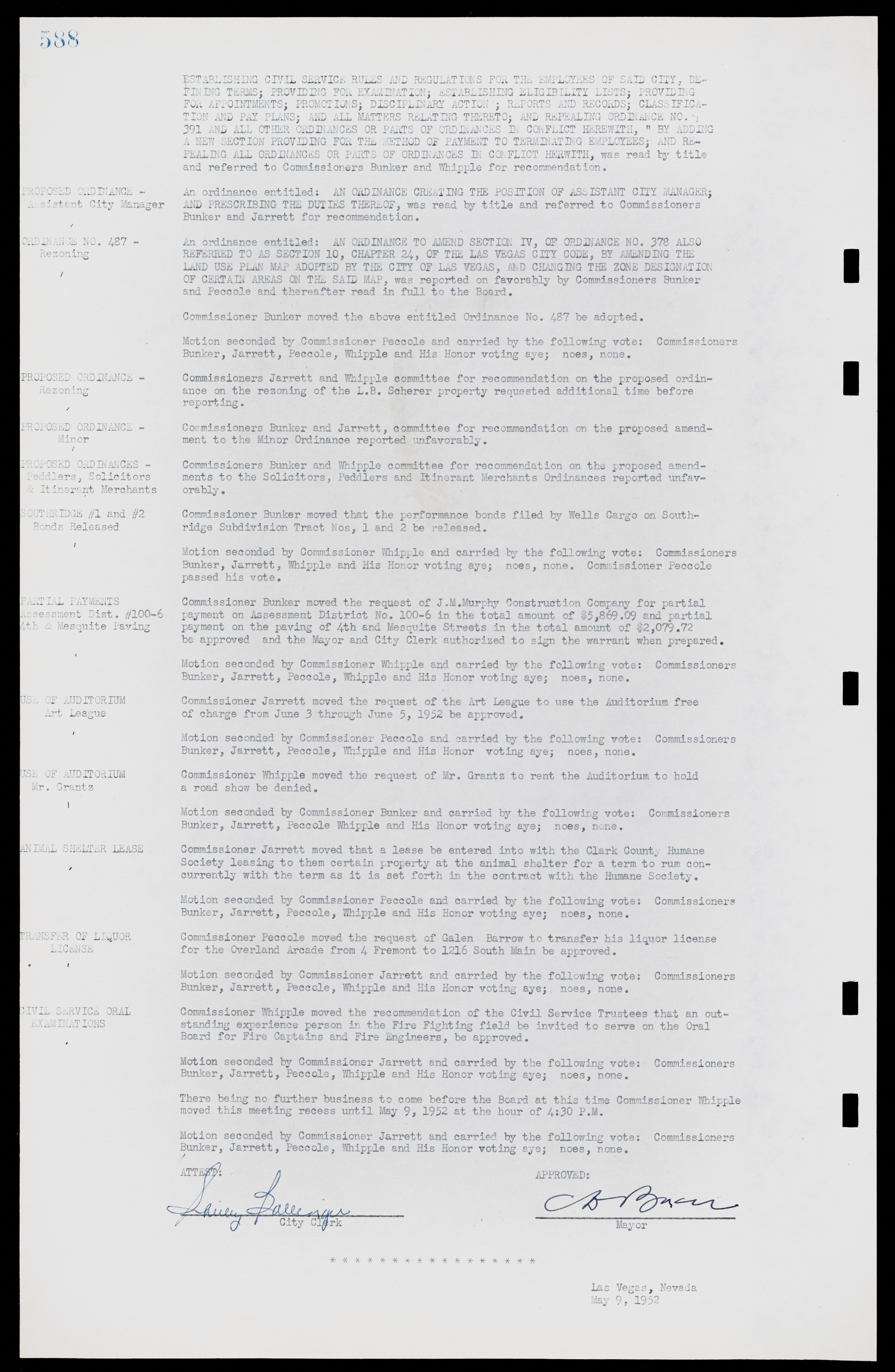 Las Vegas City Commission Minutes, November 7, 1949 to May 21, 1952, lvc000007-606