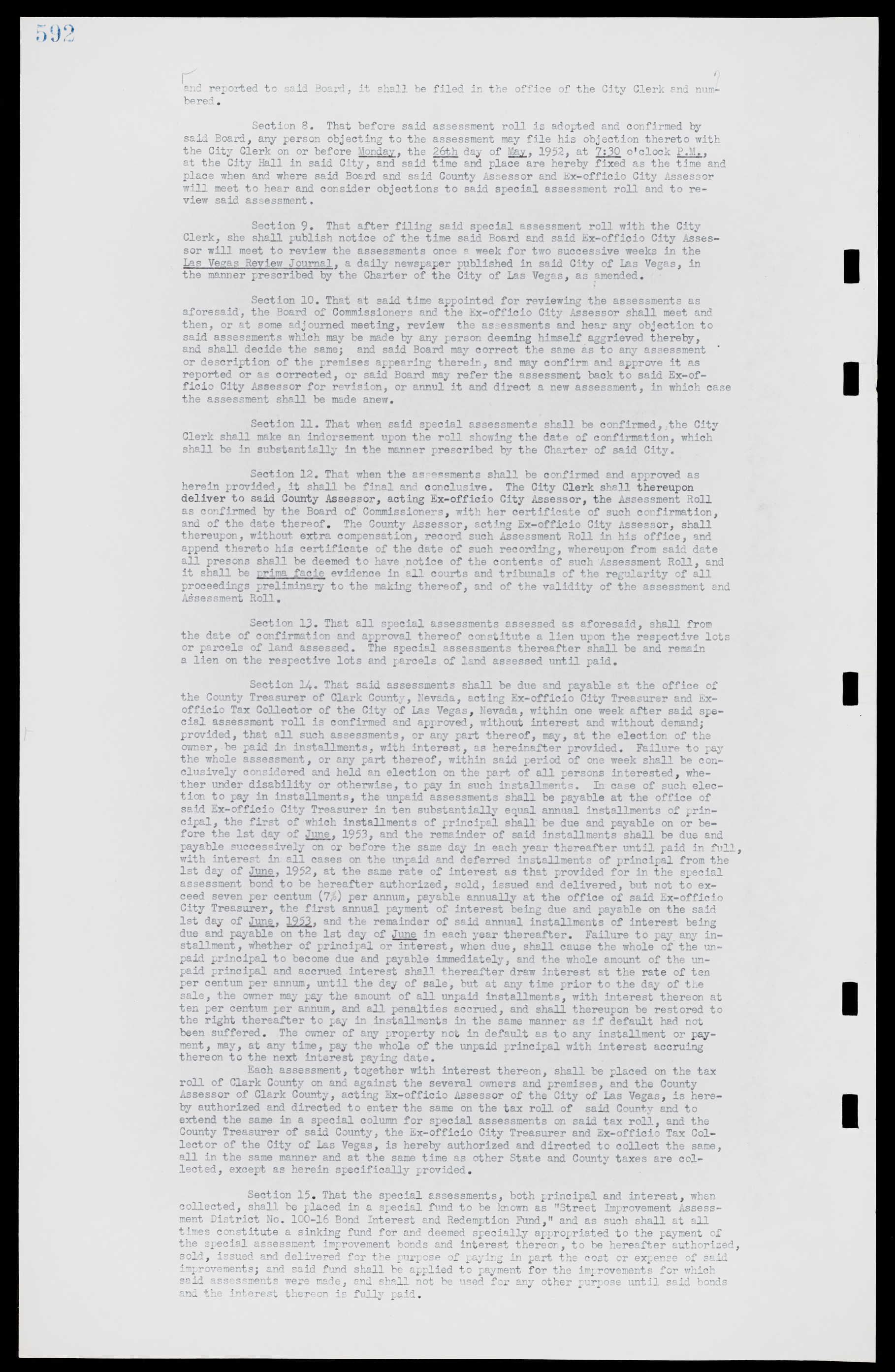 Las Vegas City Commission Minutes, November 7, 1949 to May 21, 1952, lvc000007-610