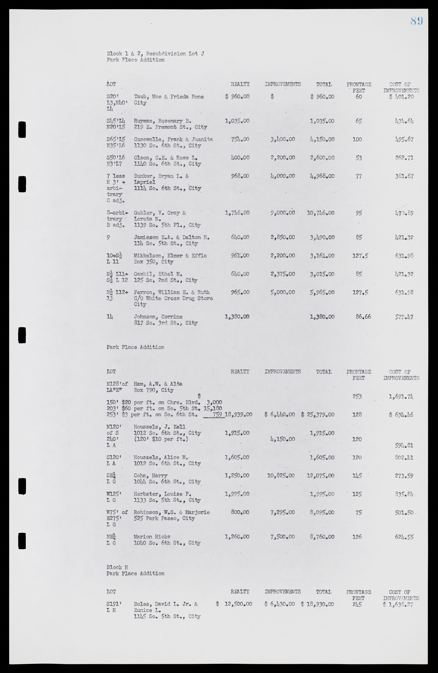 Las Vegas City Commission Minutes, May 26, 1952 to February 17, 1954, lvc000008-93