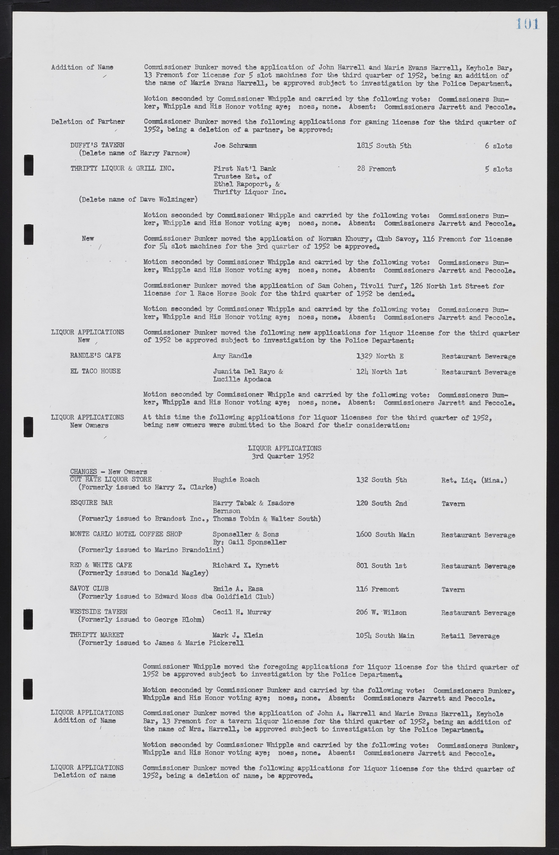 Las Vegas City Commission Minutes, May 26, 1952 to February 17, 1954, lvc000008-105