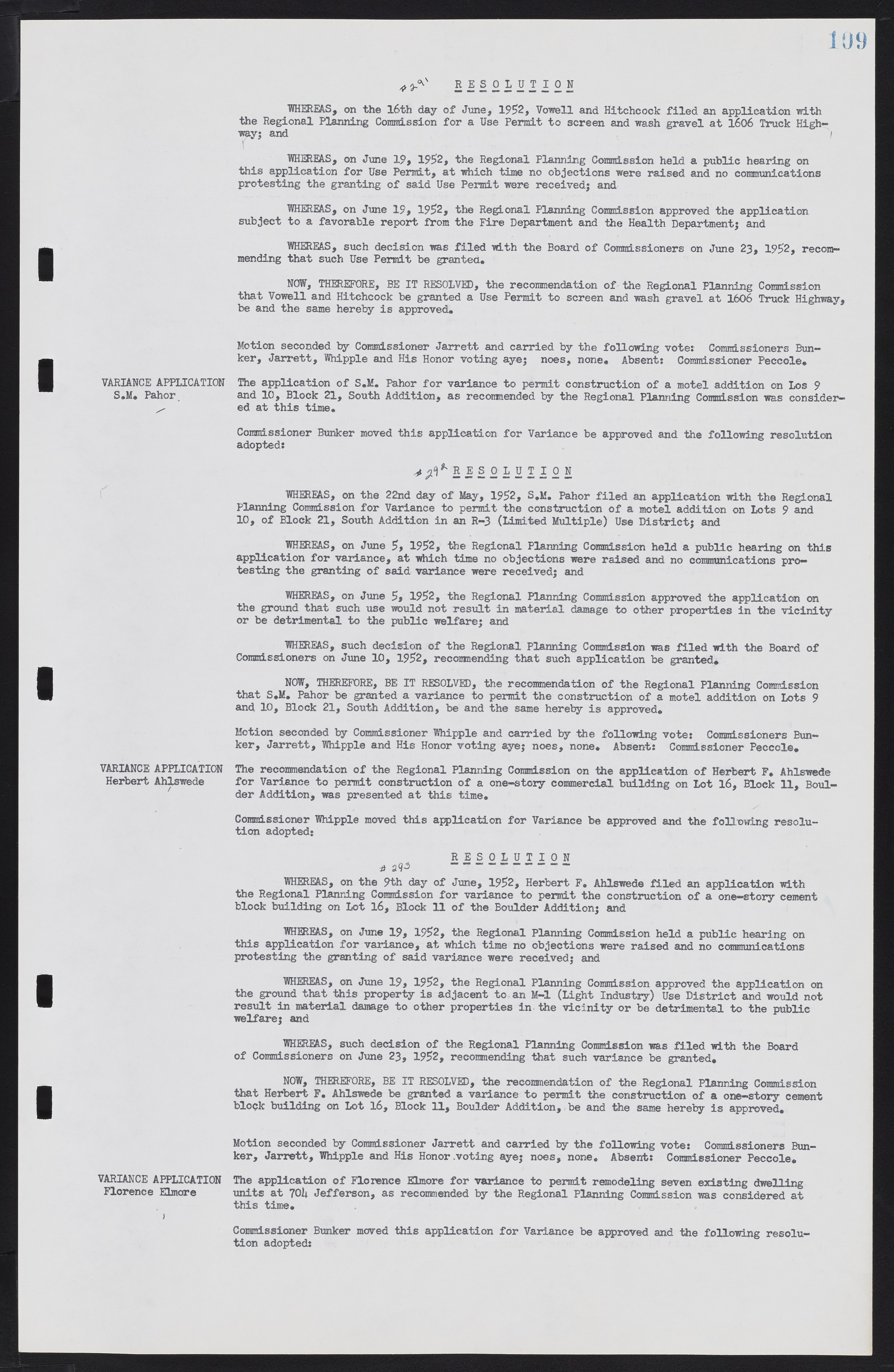 Las Vegas City Commission Minutes, May 26, 1952 to February 17, 1954, lvc000008-115