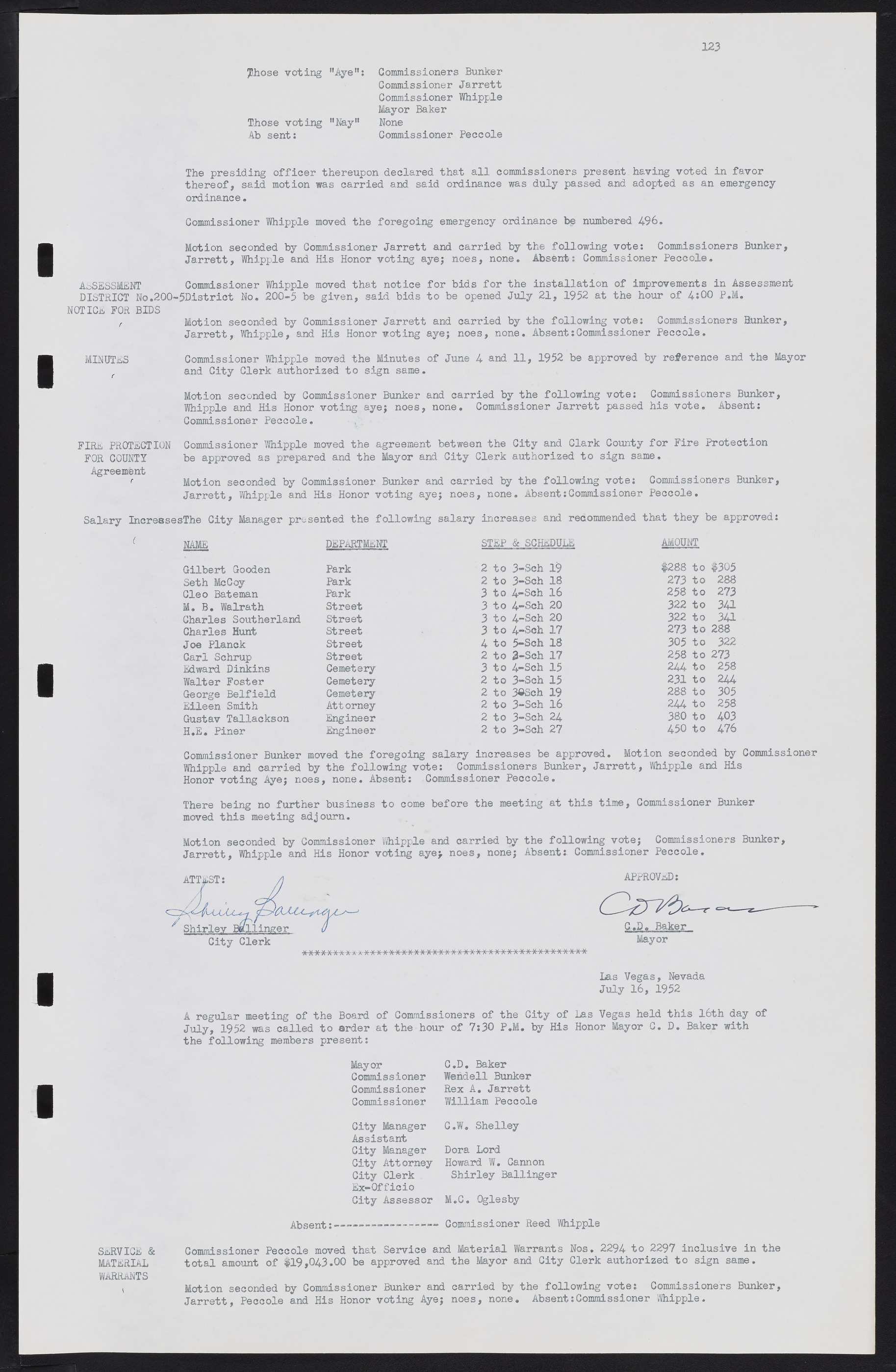 Las Vegas City Commission Minutes, May 26, 1952 to February 17, 1954, lvc000008-129