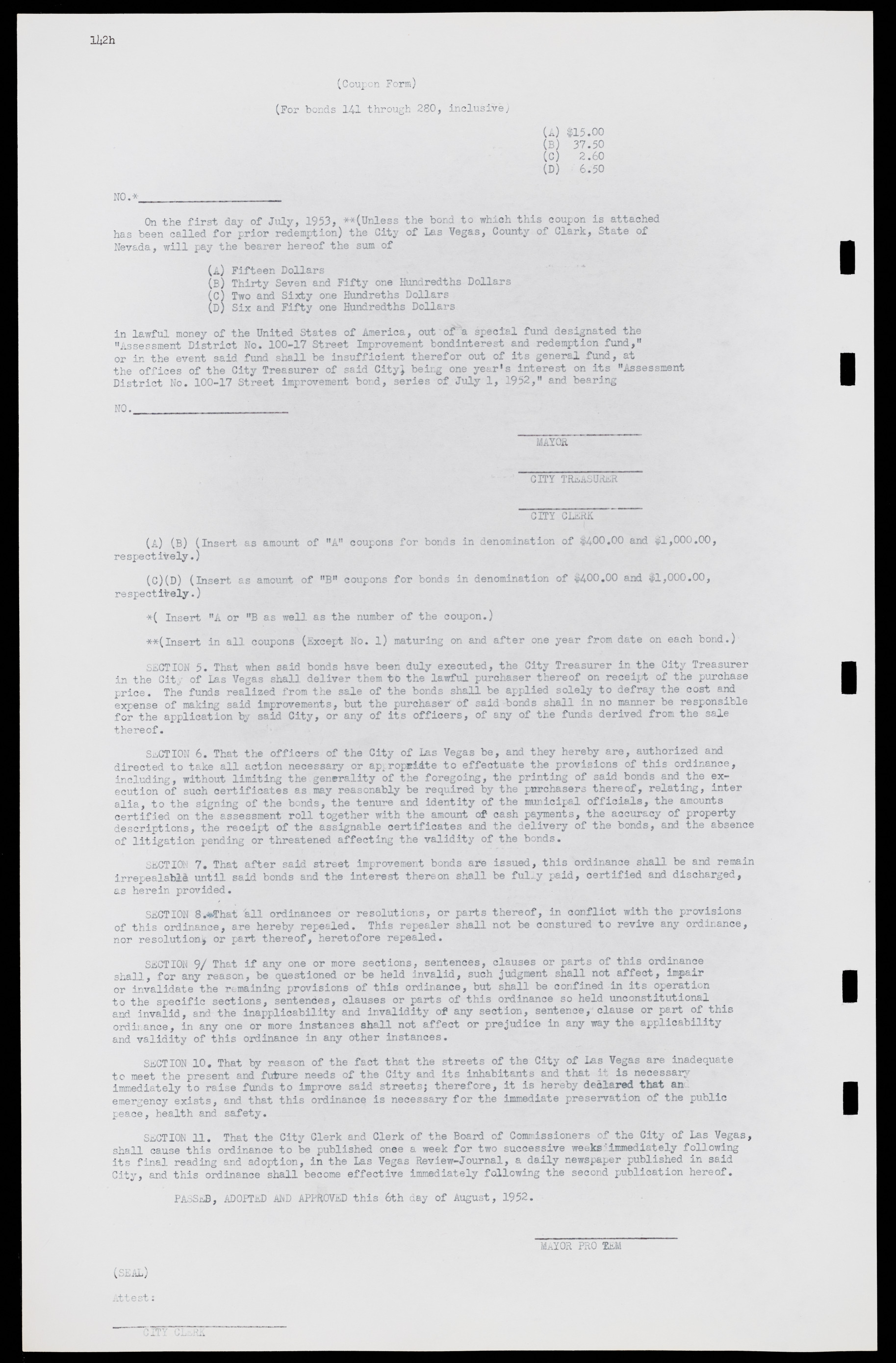 Las Vegas City Commission Minutes, May 26, 1952 to February 17, 1954, lvc000008-156