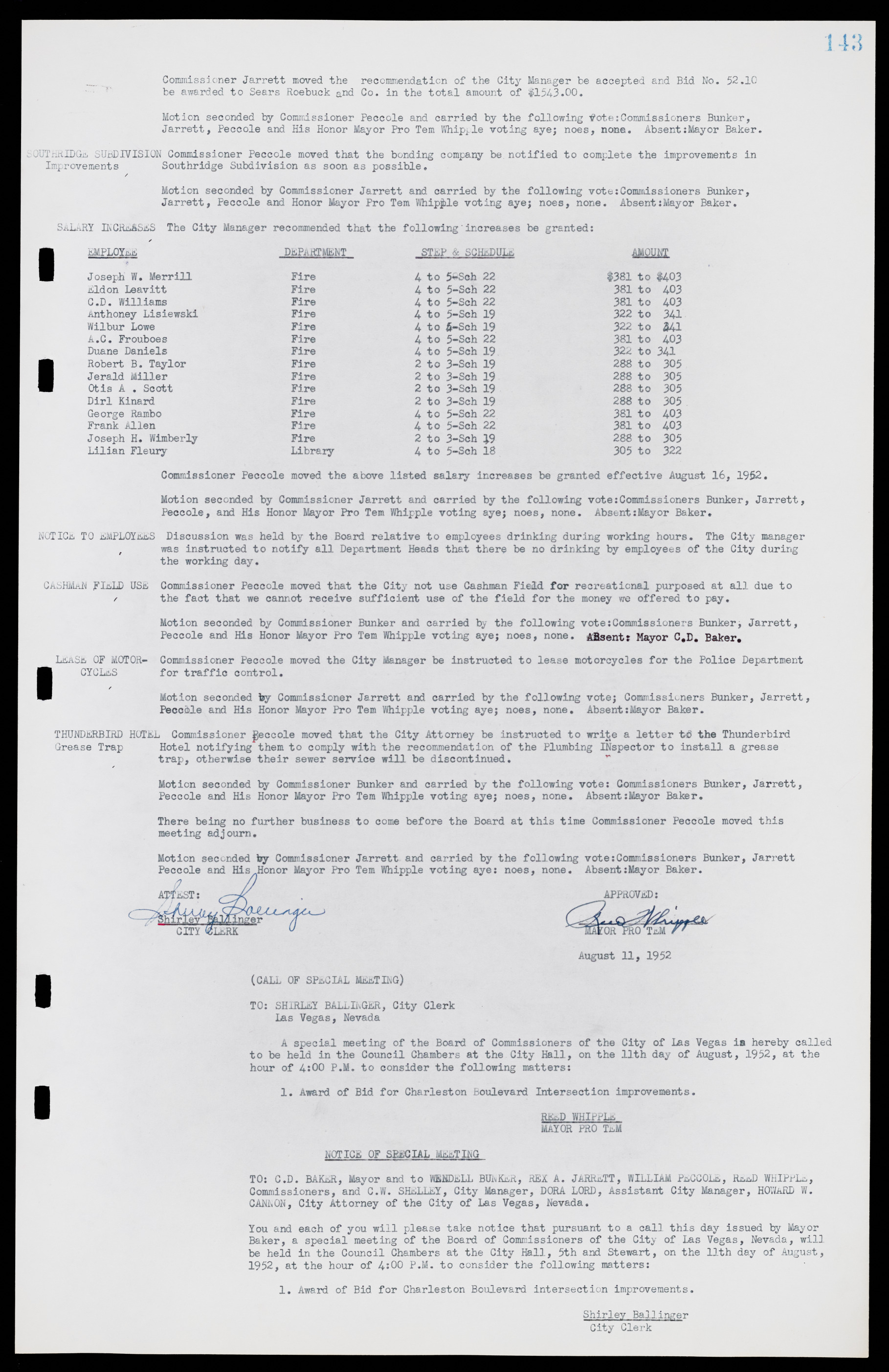 Las Vegas City Commission Minutes, May 26, 1952 to February 17, 1954, lvc000008-157