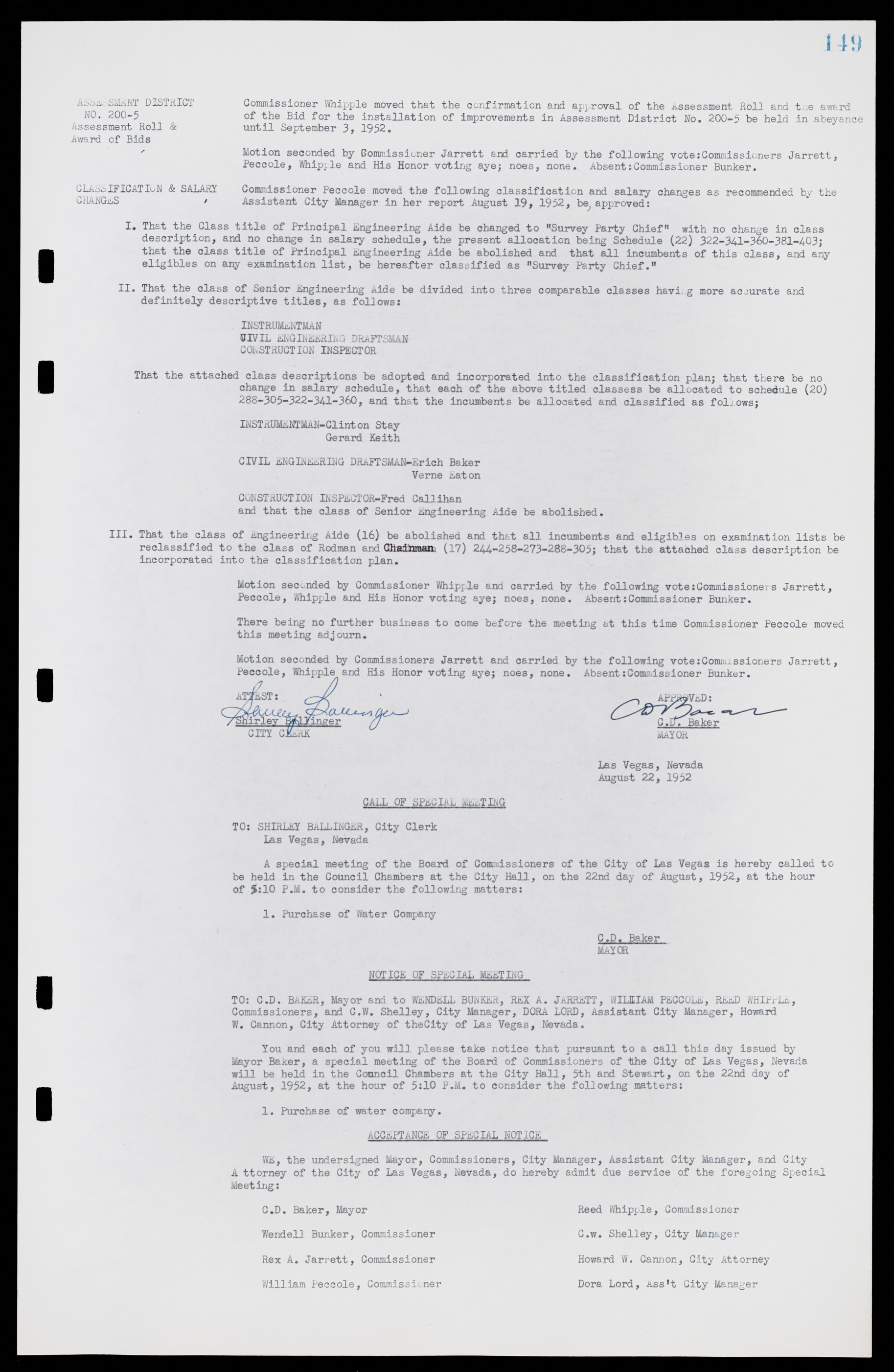 Las Vegas City Commission Minutes, May 26, 1952 to February 17, 1954, lvc000008-163