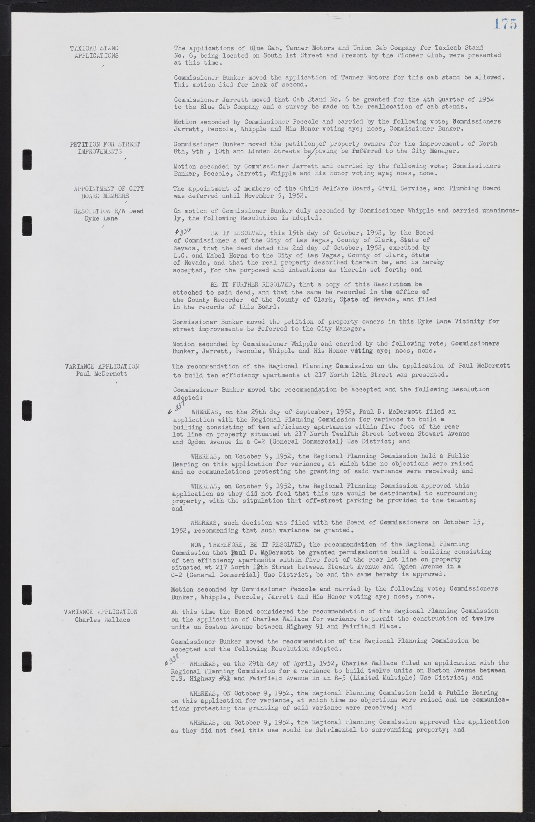 Las Vegas City Commission Minutes, May 26, 1952 to February 17, 1954, lvc000008-189