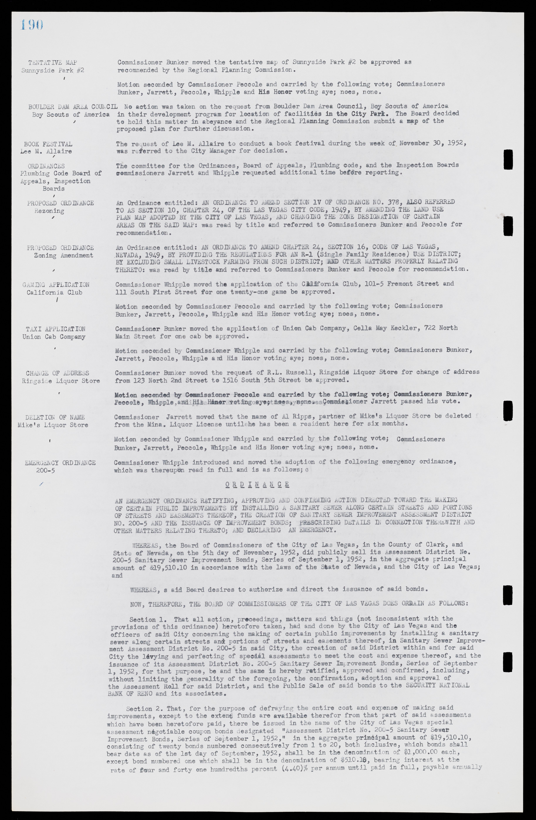 Las Vegas City Commission Minutes, May 26, 1952 to February 17, 1954, lvc000008-204