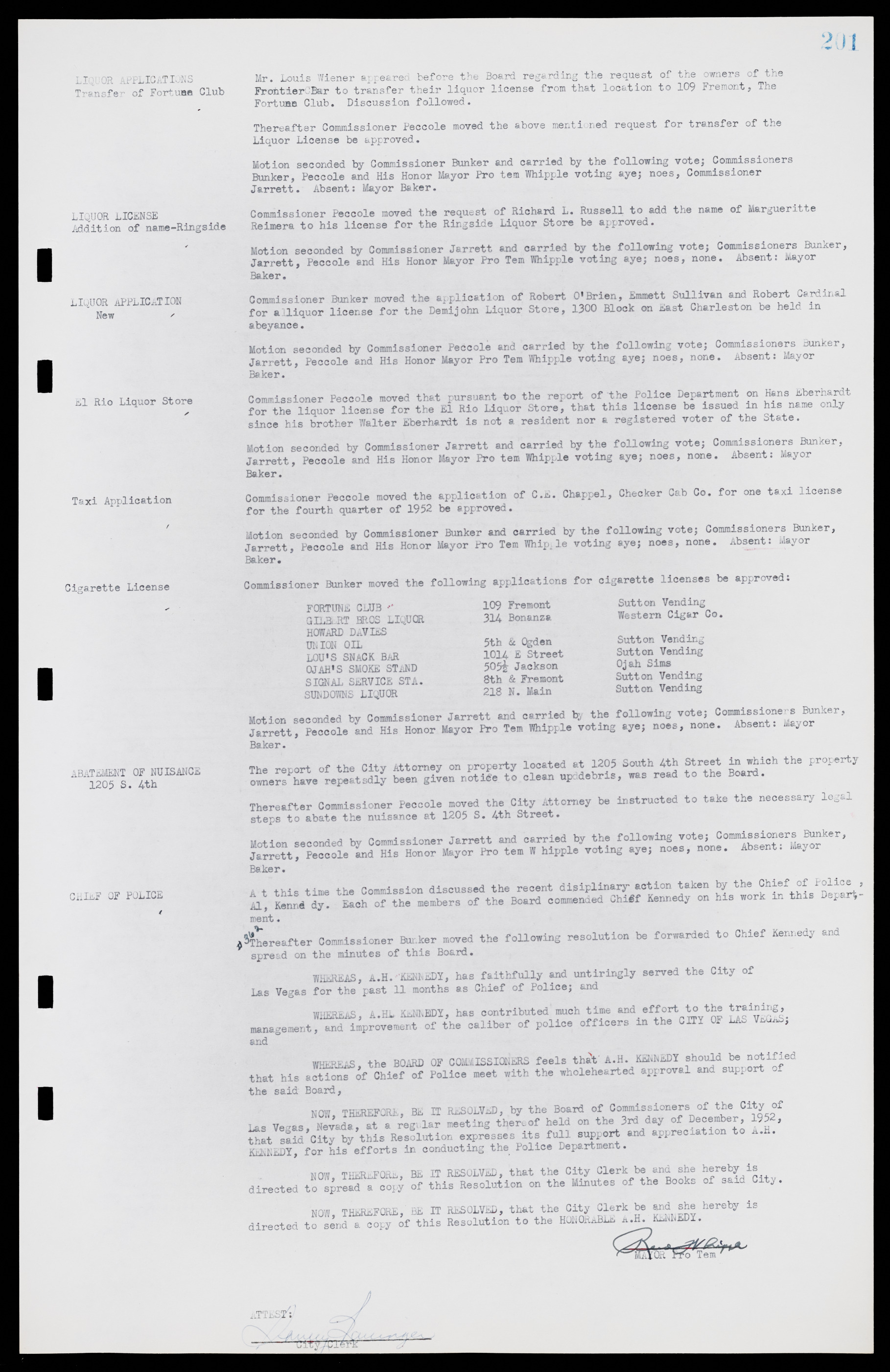 Las Vegas City Commission Minutes, May 26, 1952 to February 17, 1954, lvc000008-215