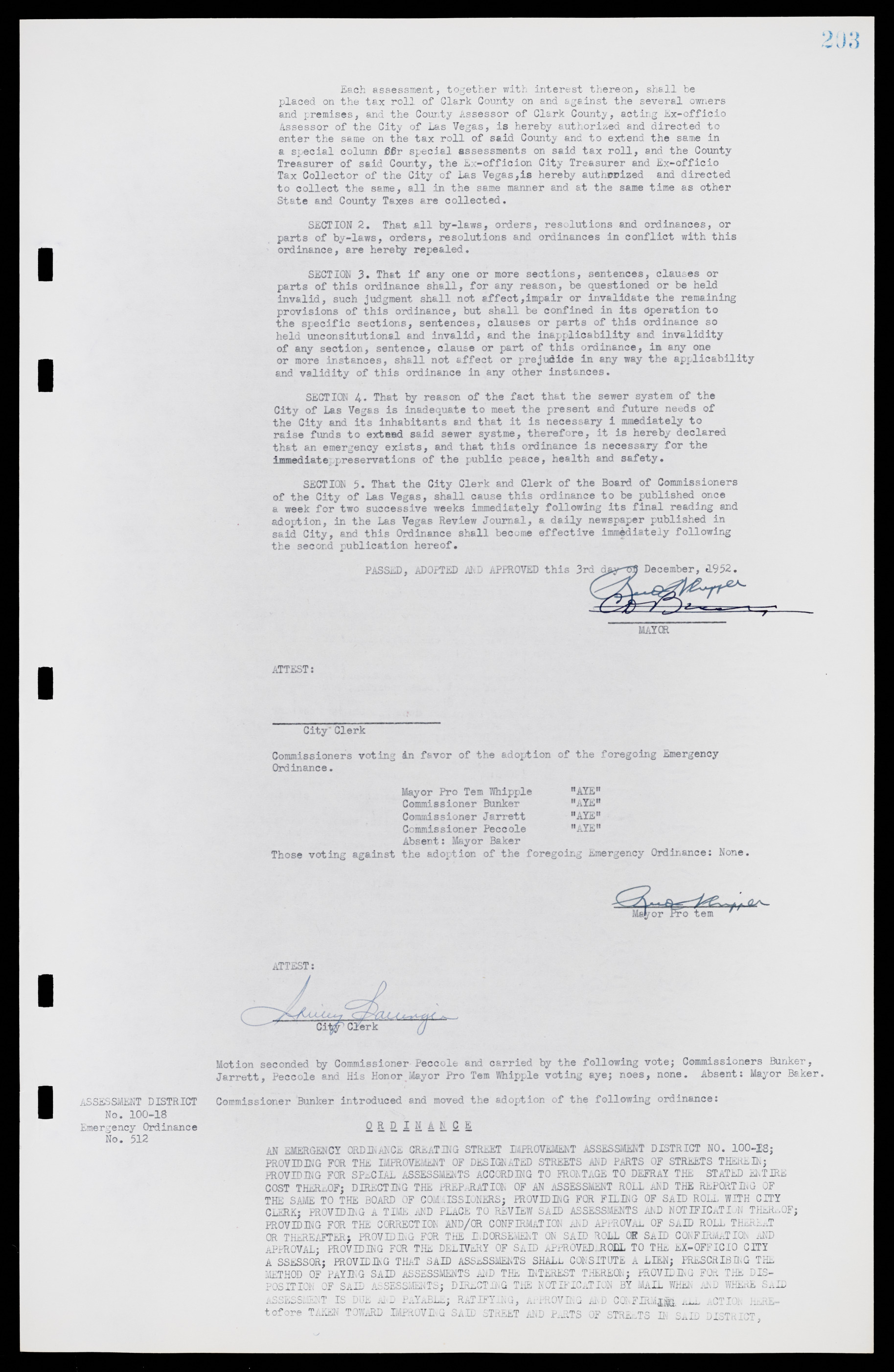 Las Vegas City Commission Minutes, May 26, 1952 to February 17, 1954, lvc000008-217