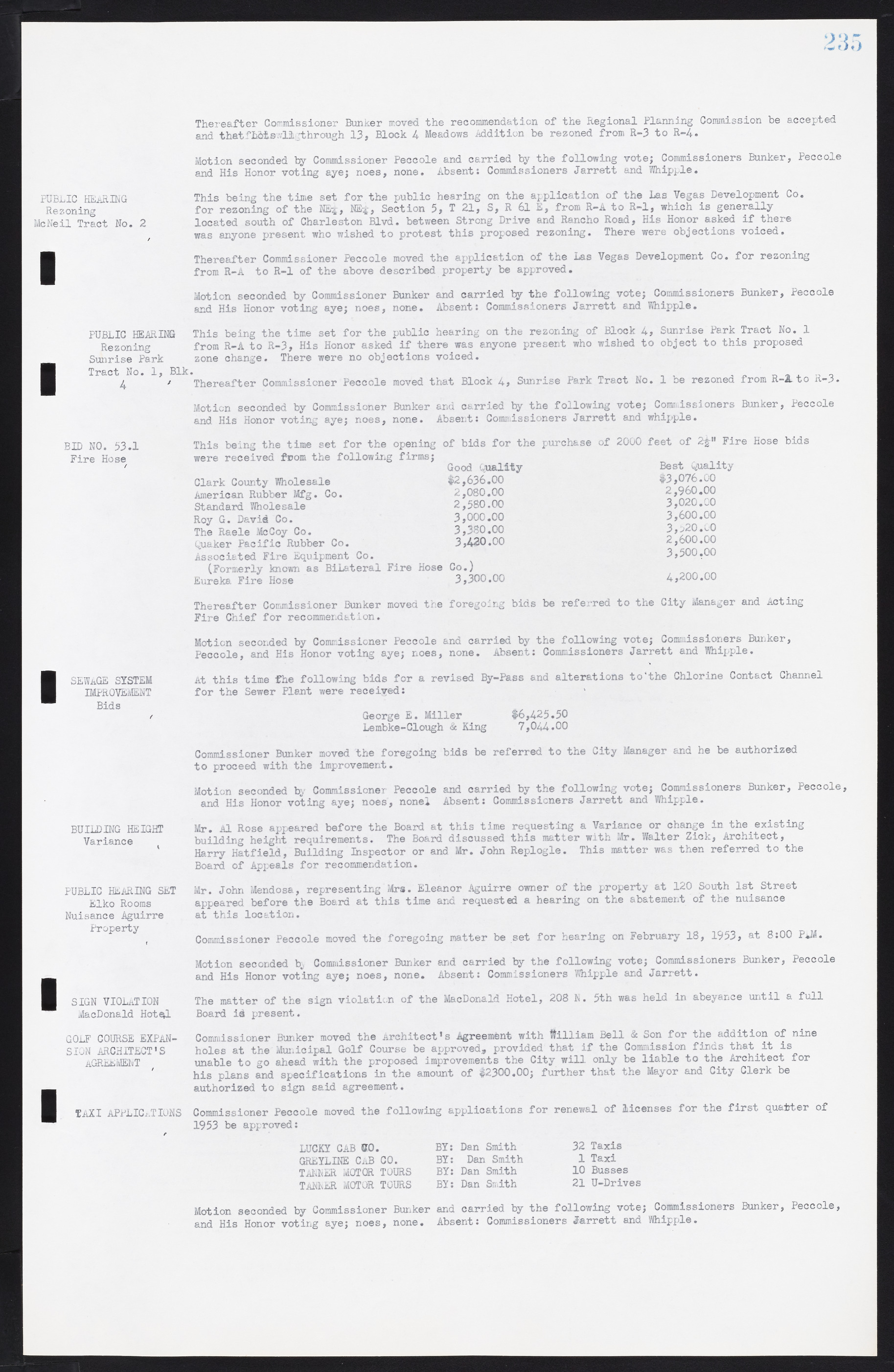 Las Vegas City Commission Minutes, May 26, 1952 to February 17, 1954, lvc000008-251