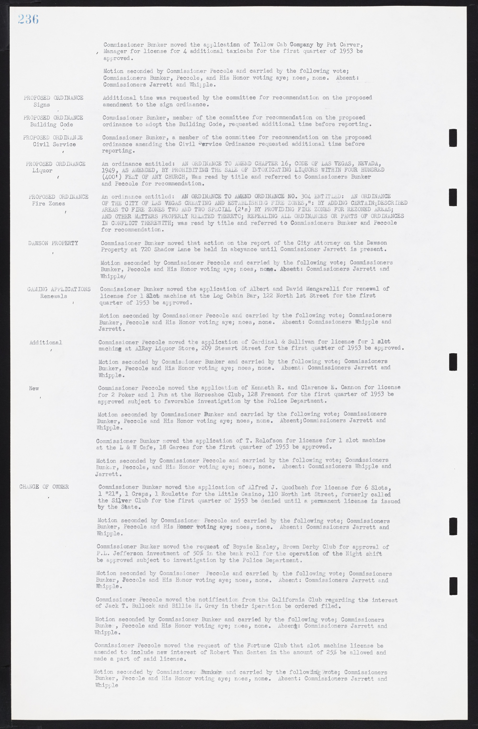 Las Vegas City Commission Minutes, May 26, 1952 to February 17, 1954, lvc000008-252