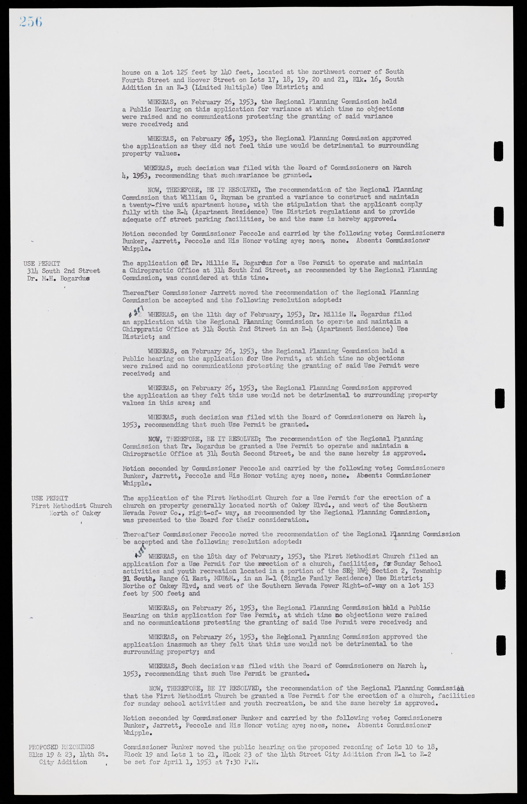 Las Vegas City Commission Minutes, May 26, 1952 to February 17, 1954, lvc000008-272