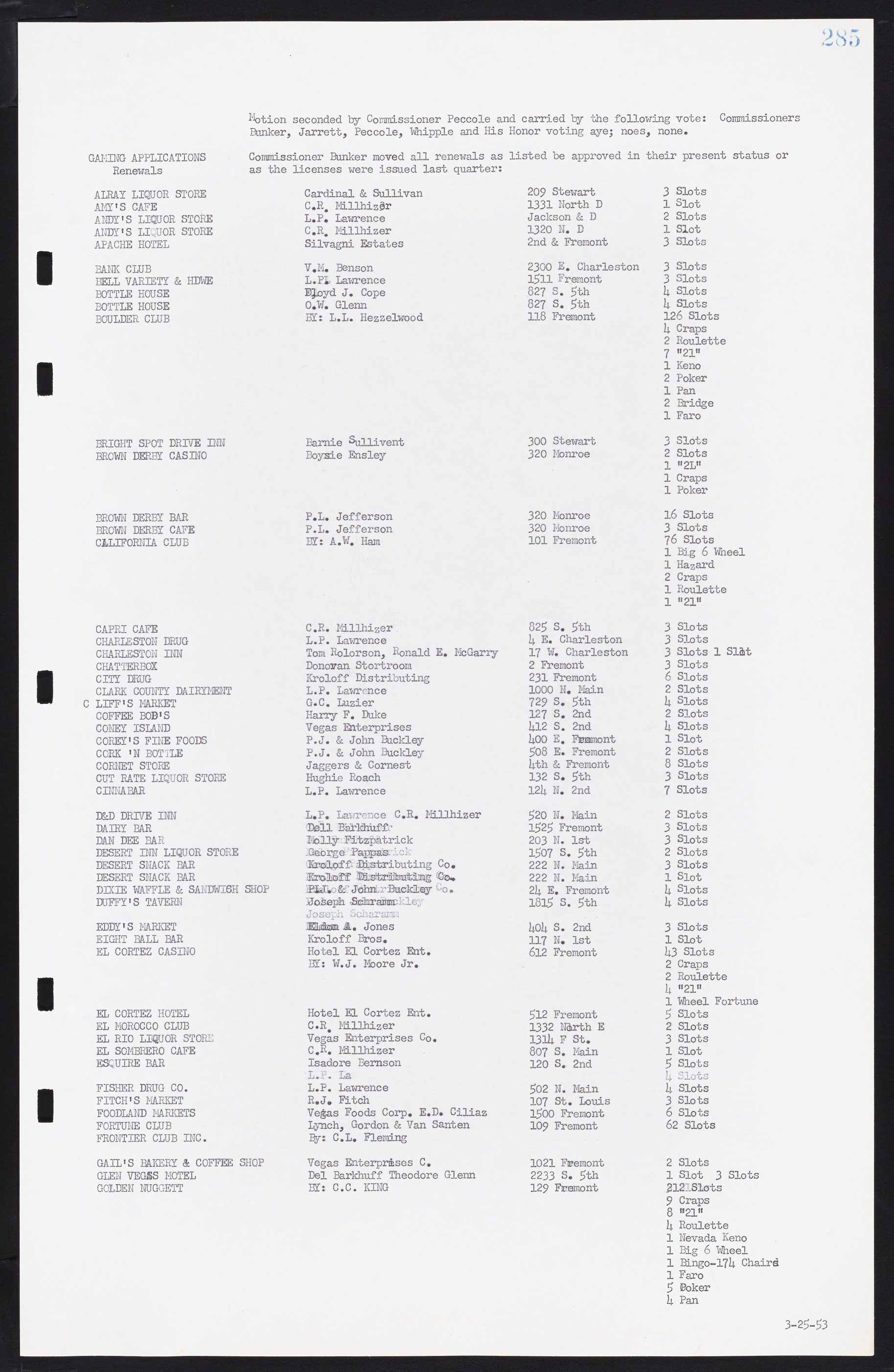 Las Vegas City Commission Minutes, May 26, 1952 to February 17, 1954, lvc000008-301