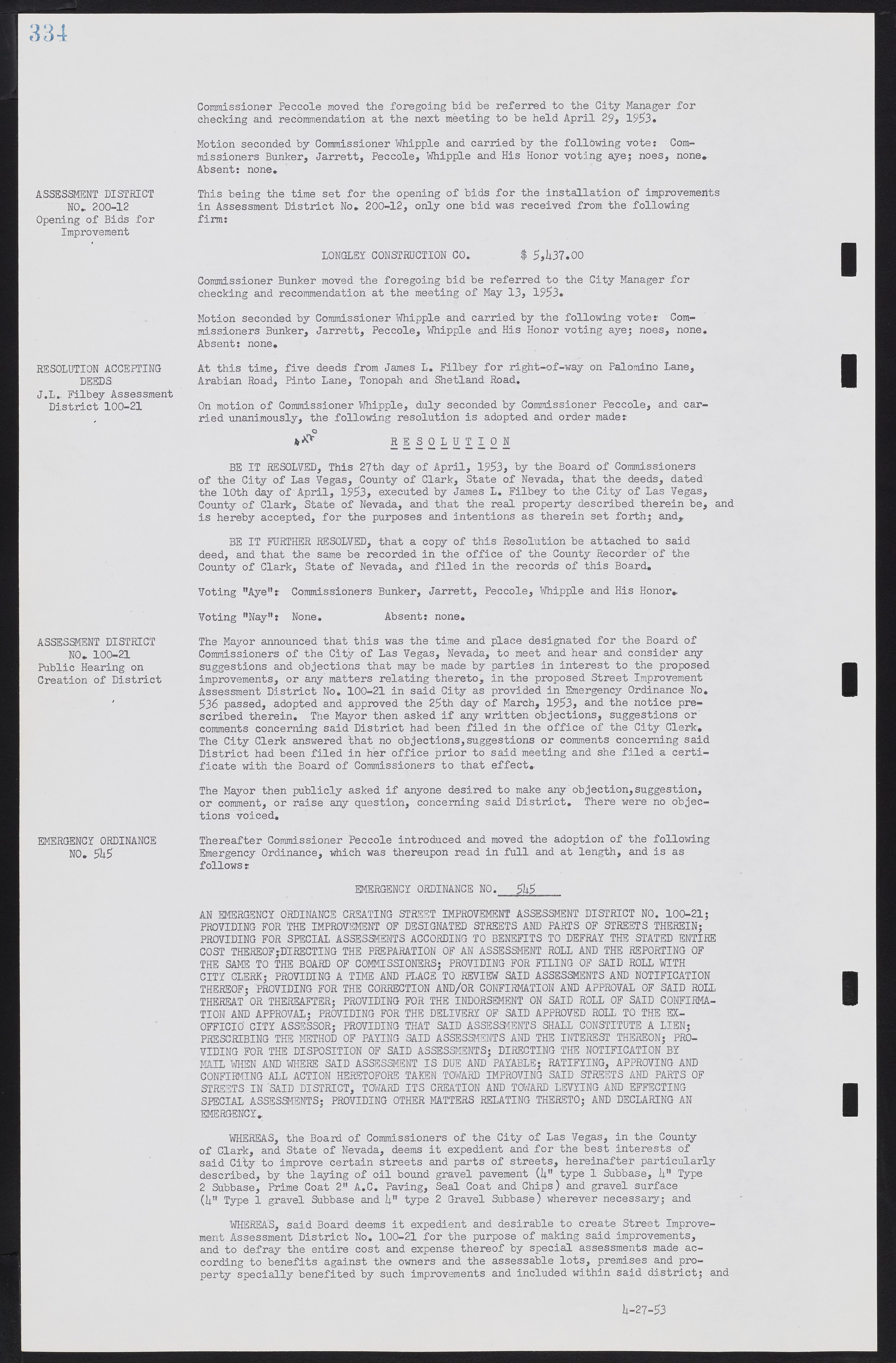 Las Vegas City Commission Minutes, May 26, 1952 to February 17, 1954, lvc000008-362