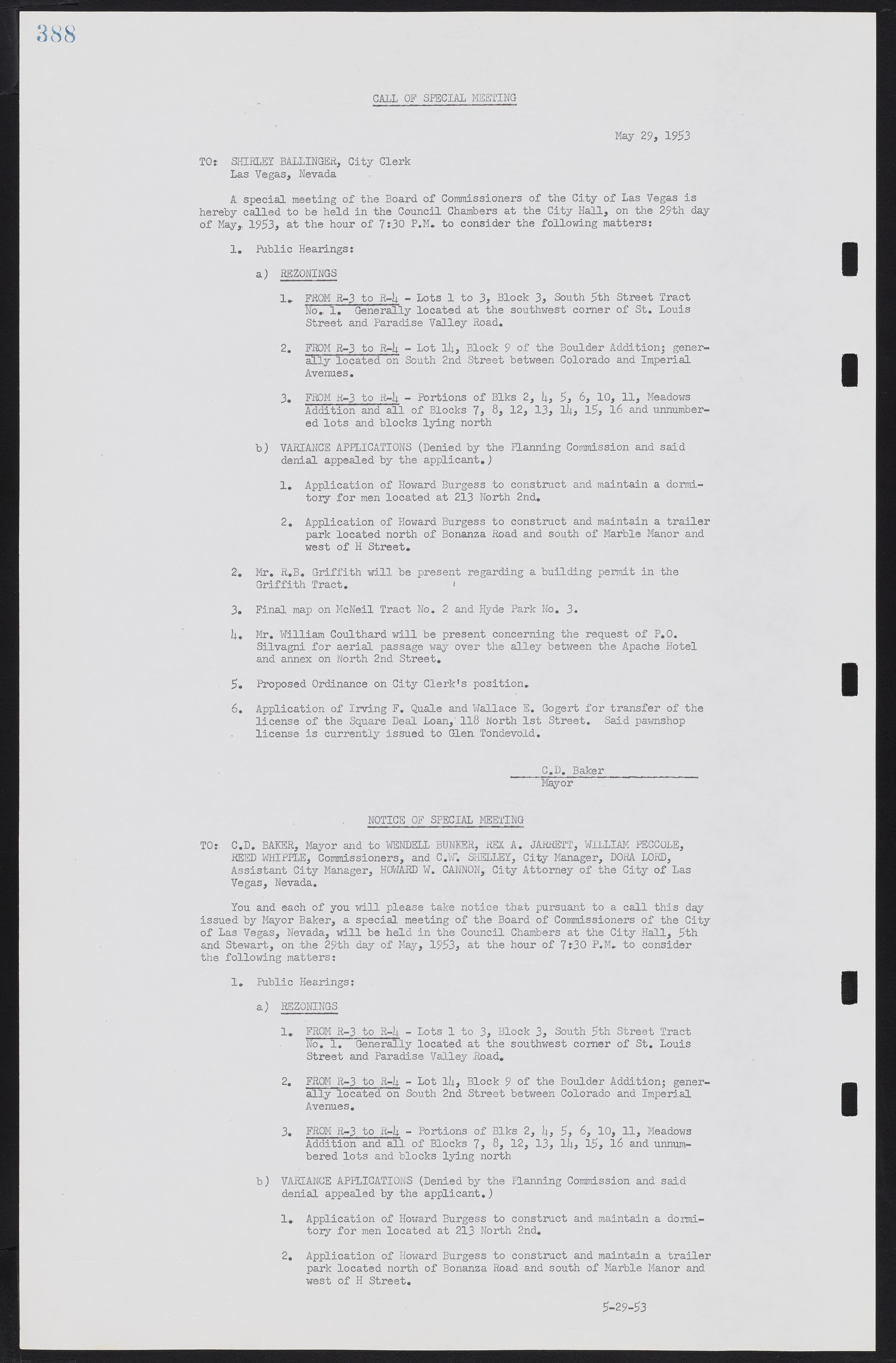 Las Vegas City Commission Minutes, May 26, 1952 to February 17, 1954, lvc000008-416